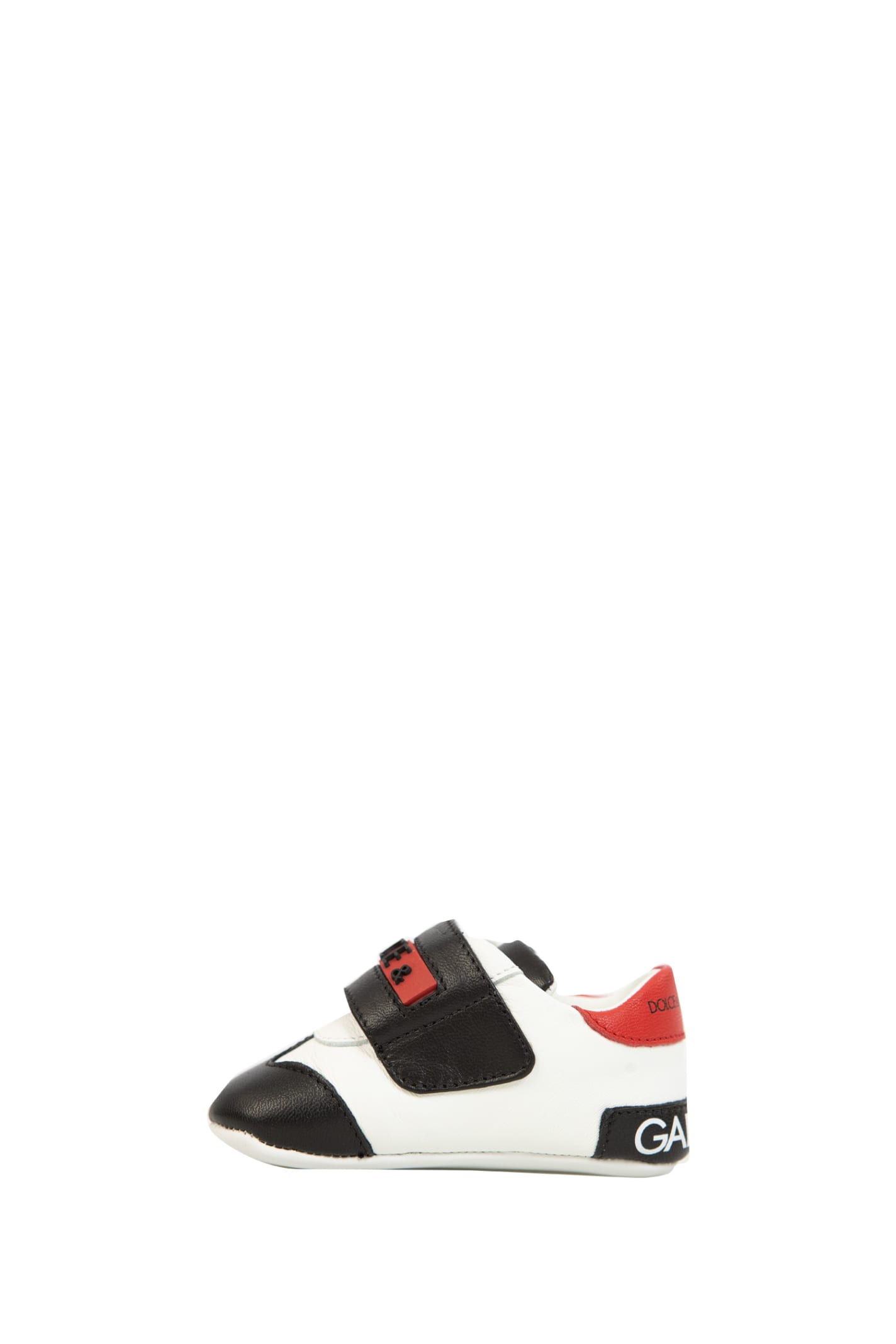 Shop Dolce & Gabbana Leather Sneakers In Multicolor