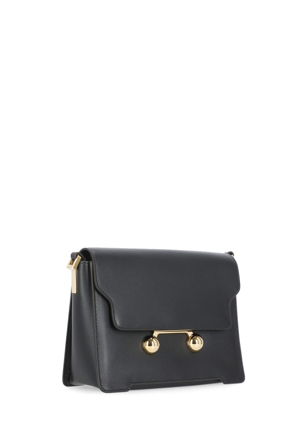 Shop Marni Trunkaroo Bag In Black