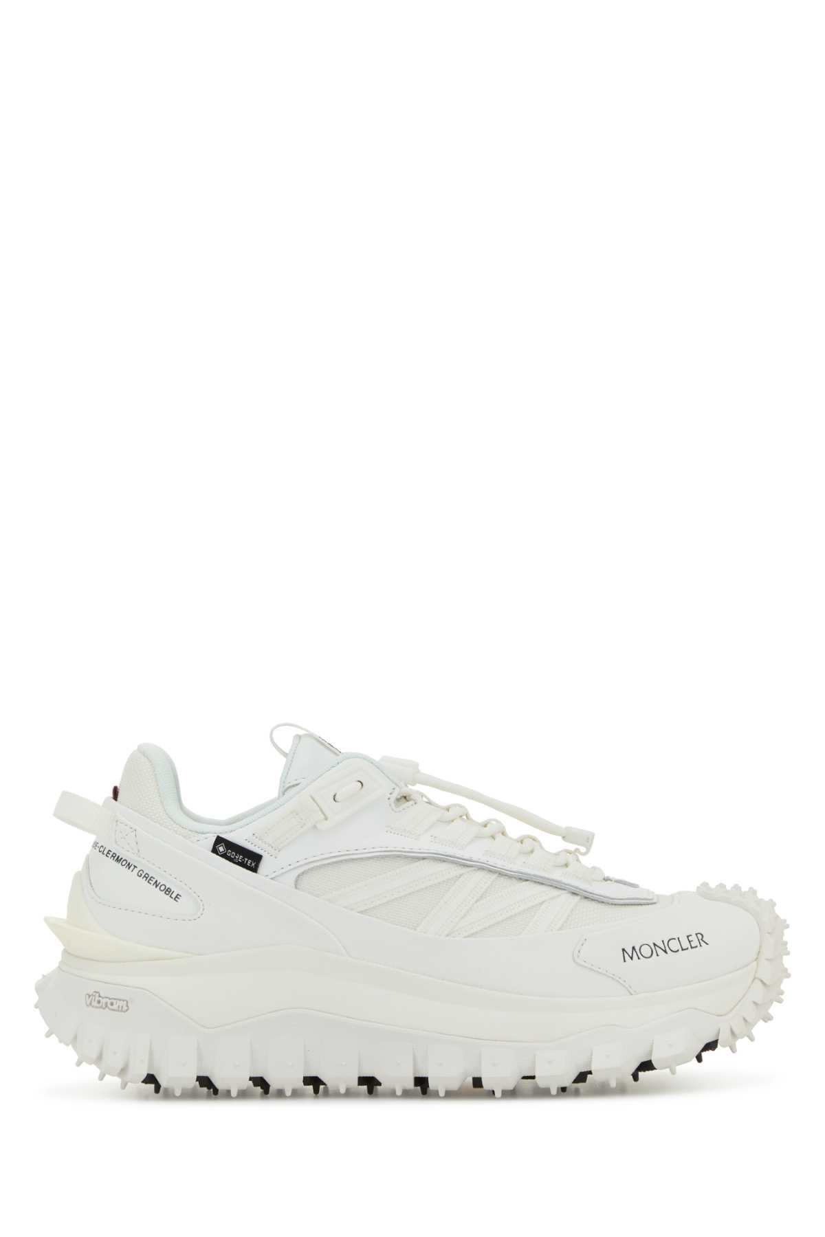 White Fabric Trailgrip Gtx Sneakers