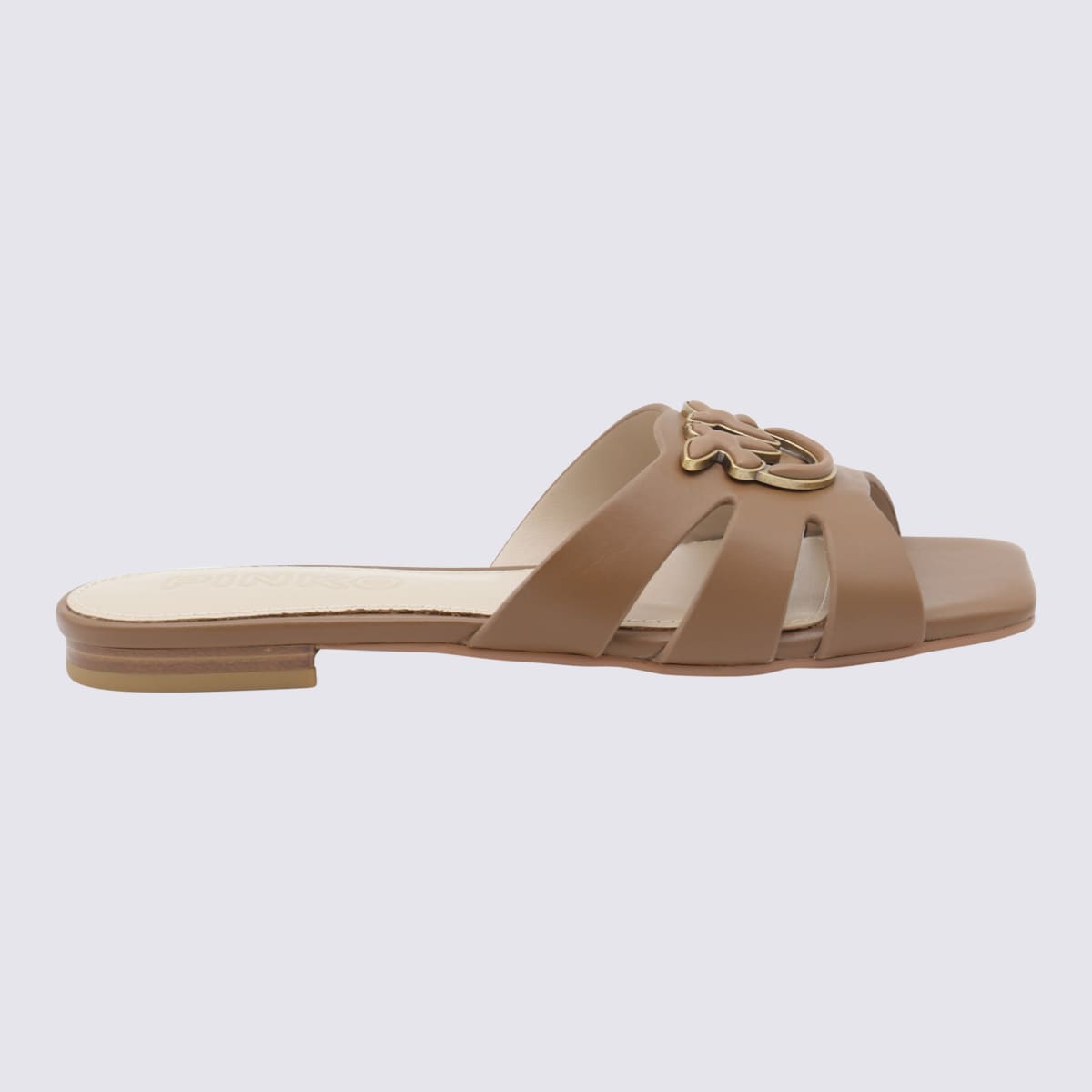 Shop Pinko Marli 09 Sandals In Brown