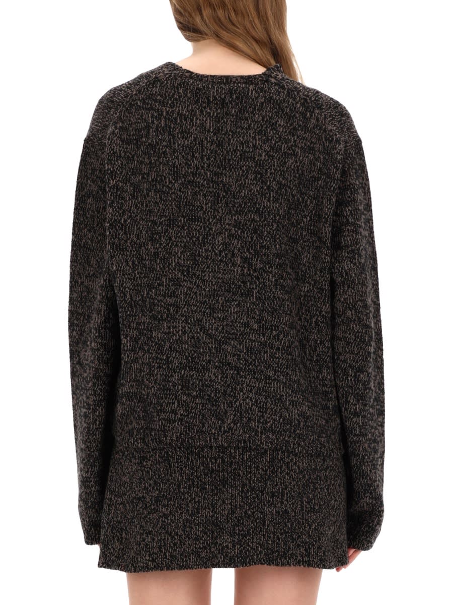 Our Legacy V Neck Knitwear Long Sleeves In Brown