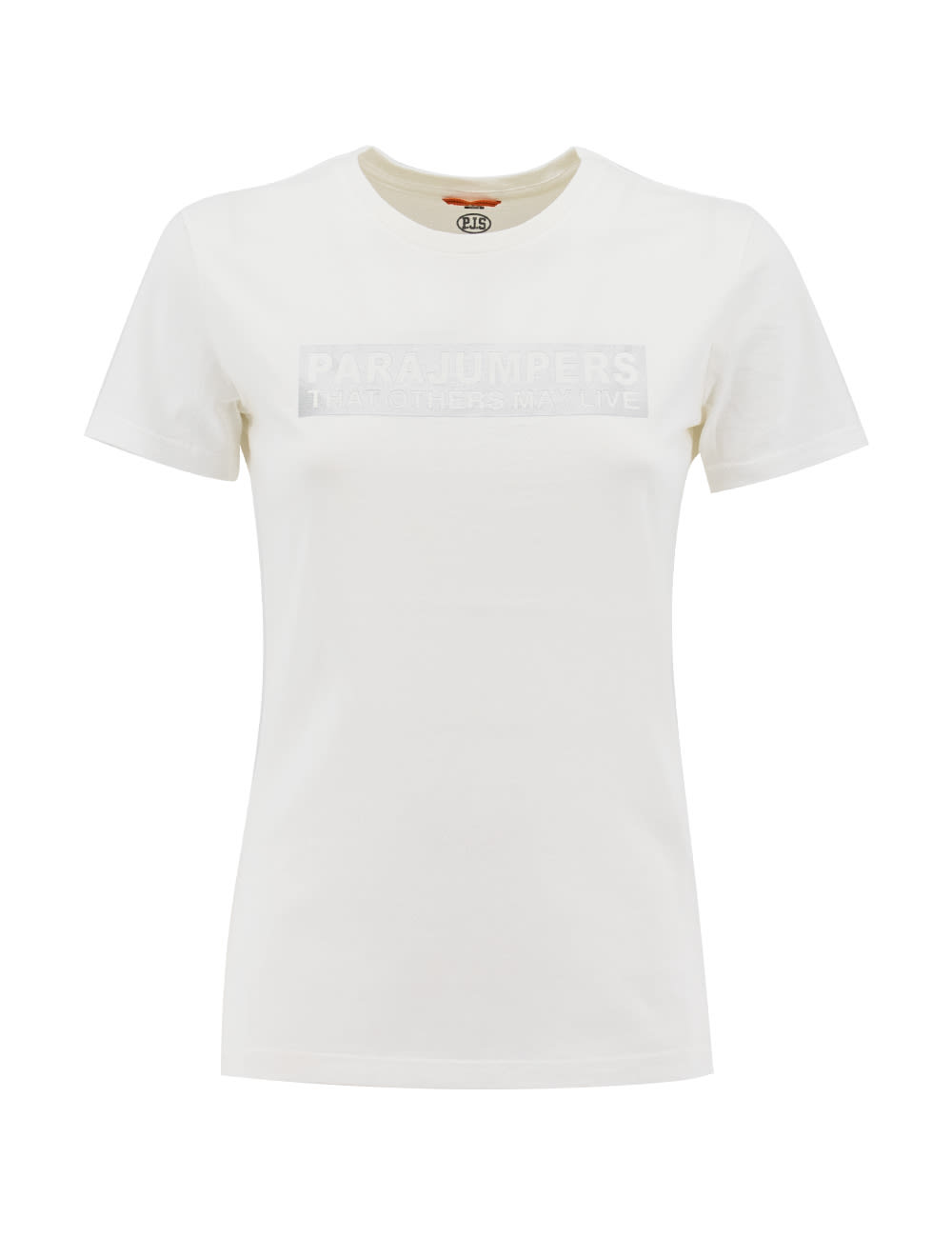 Shop Parajumpers T-shirt In Off White