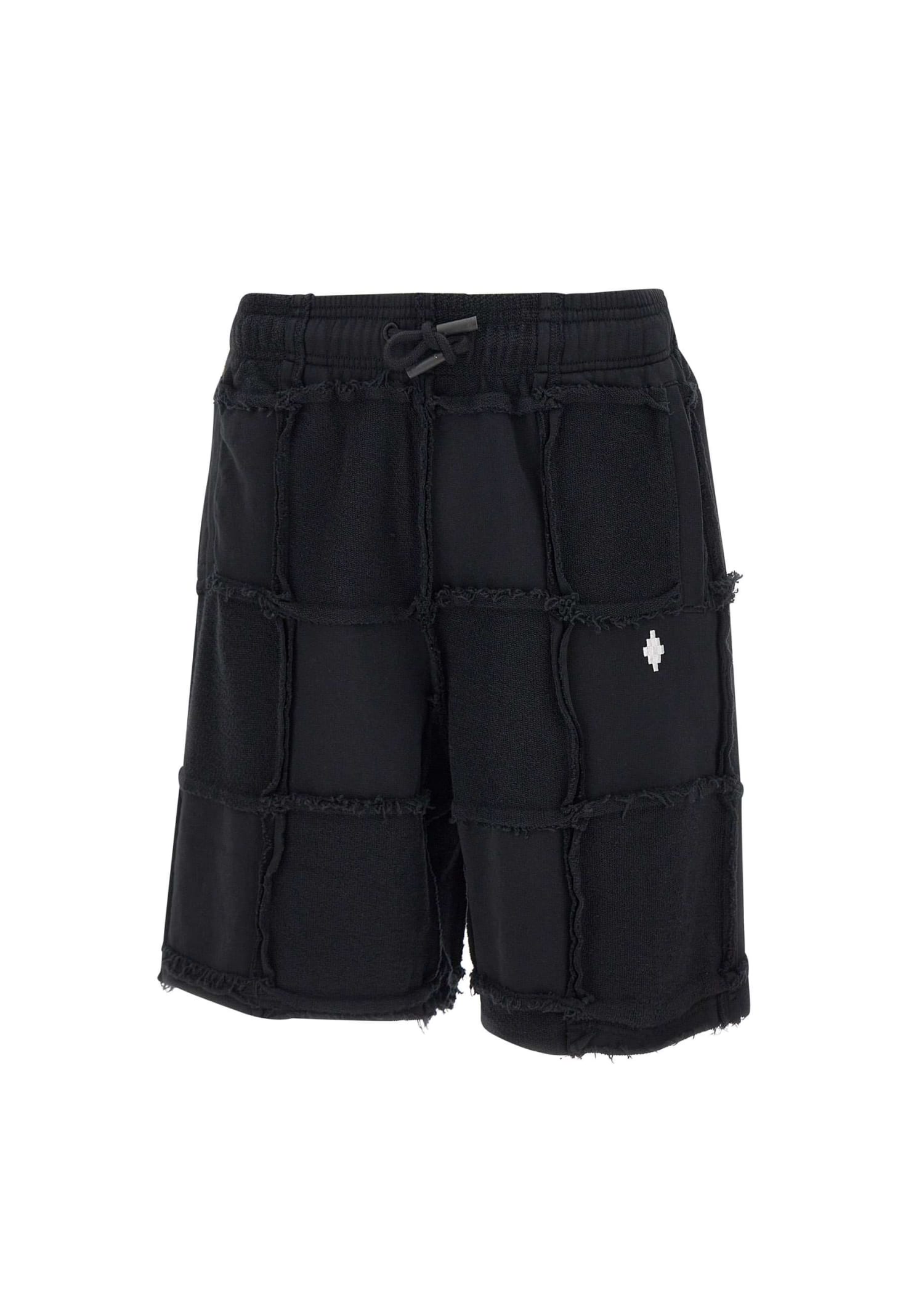 Shop Marcelo Burlon County Of Milan Cross Inside Cotton Shorts In Black