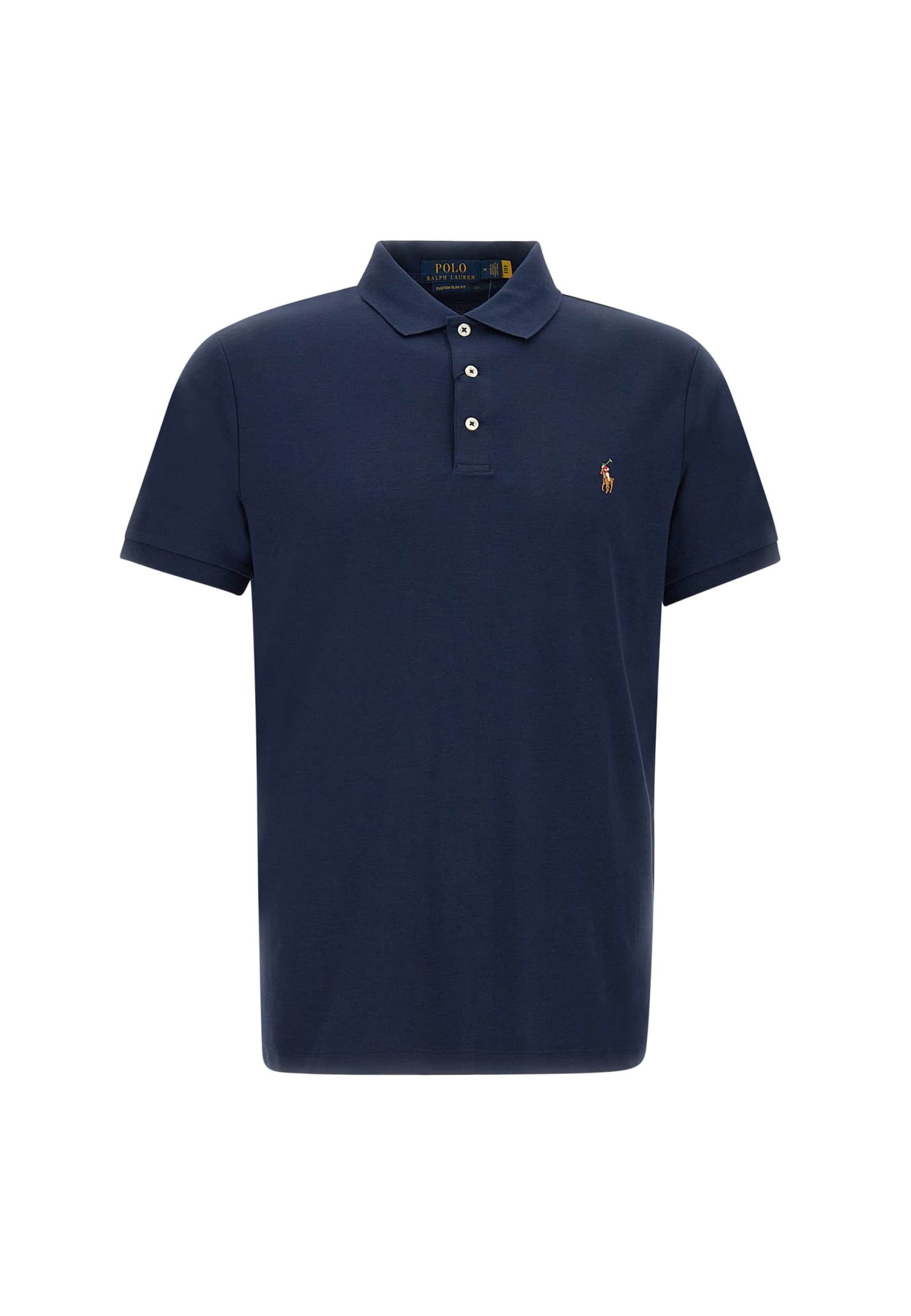 Polo Ralph Lauren Core Replen Cotton Polo Shirt In Blue | ModeSens