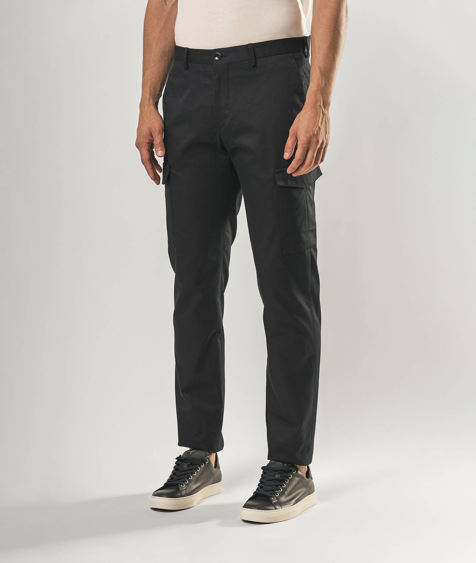 Larusmiani Trousers Casablanca Pants In Blue