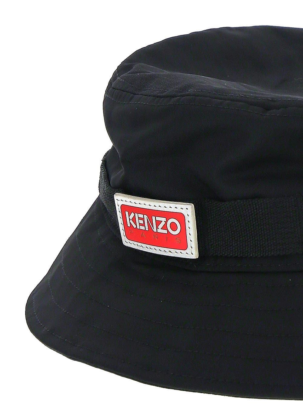 Shop Kenzo Black Bucket Hat