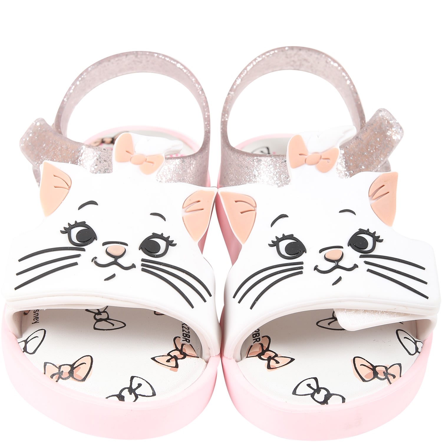 Shop Melissa Pink Sandals For Girl With Marie
