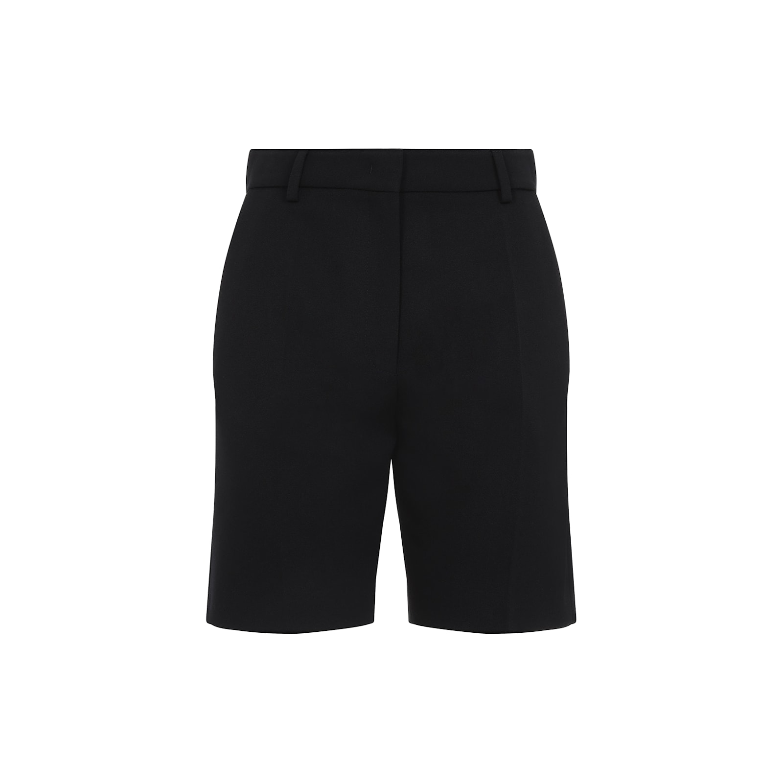 Shop Valentino Grisaille Bermuda Shorts In No Nero