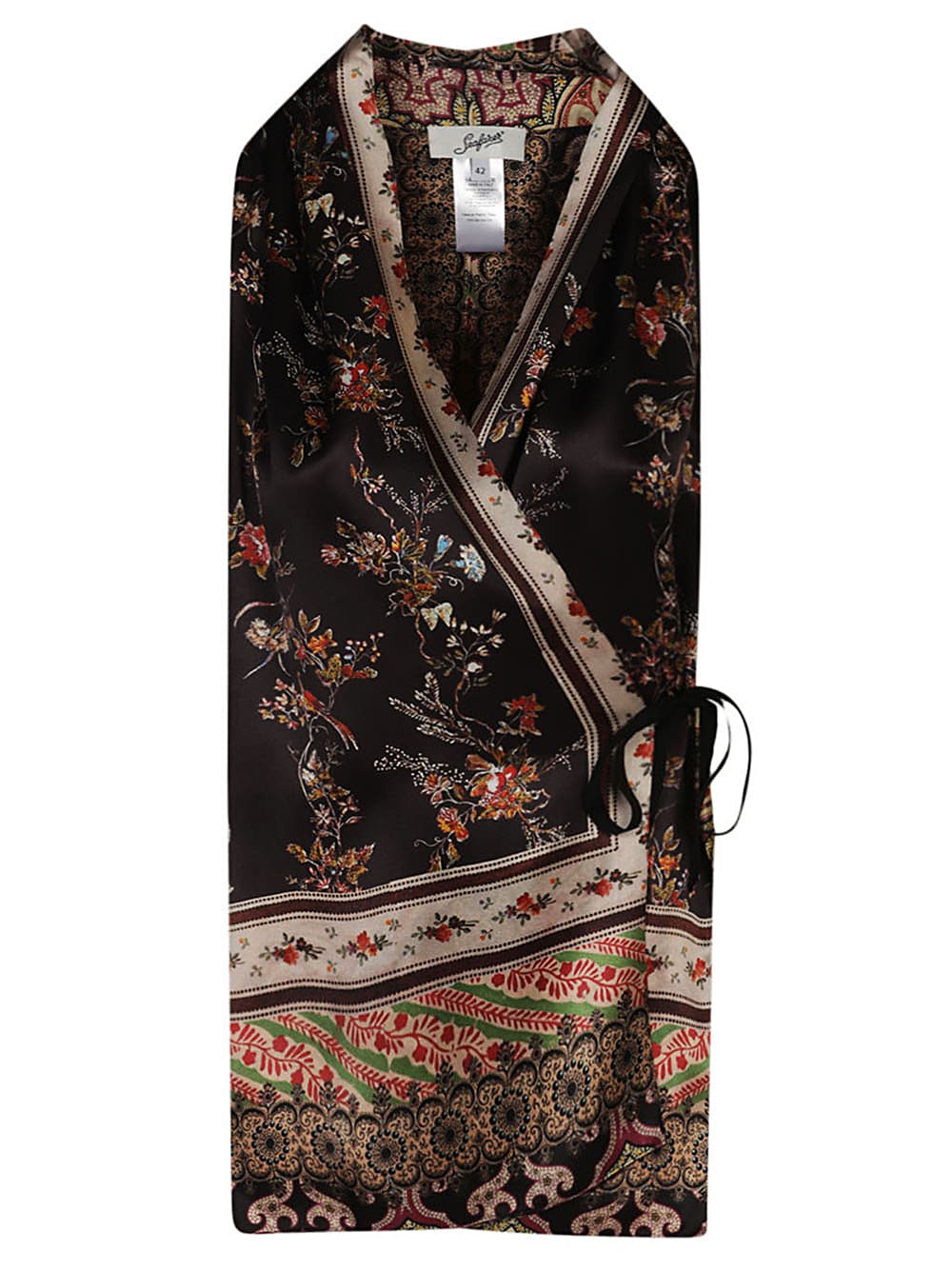 The Seafarer Printed Wrap Shirt In Multi