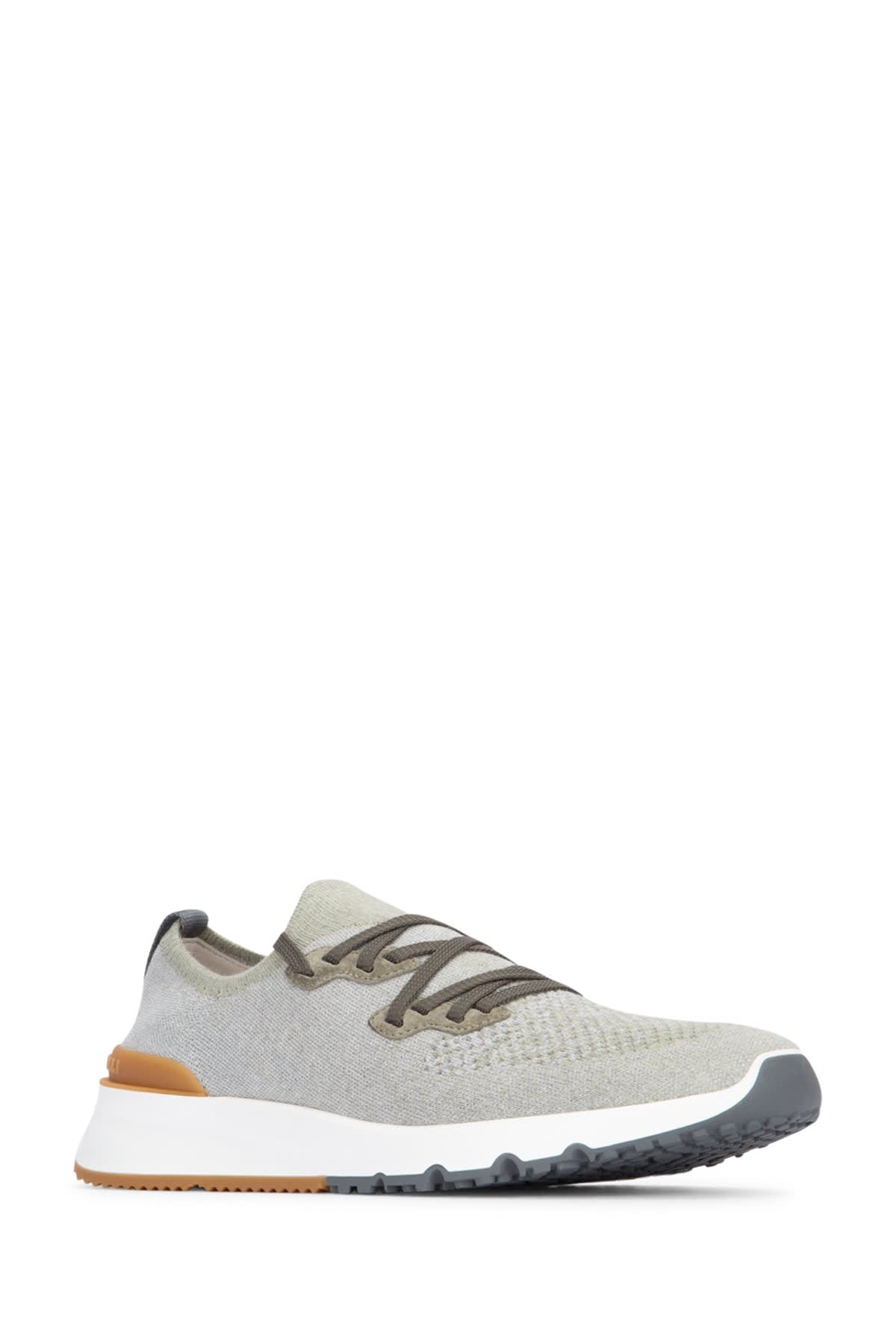 Shop Brunello Cucinelli Paia Di Sneakers In Cee90