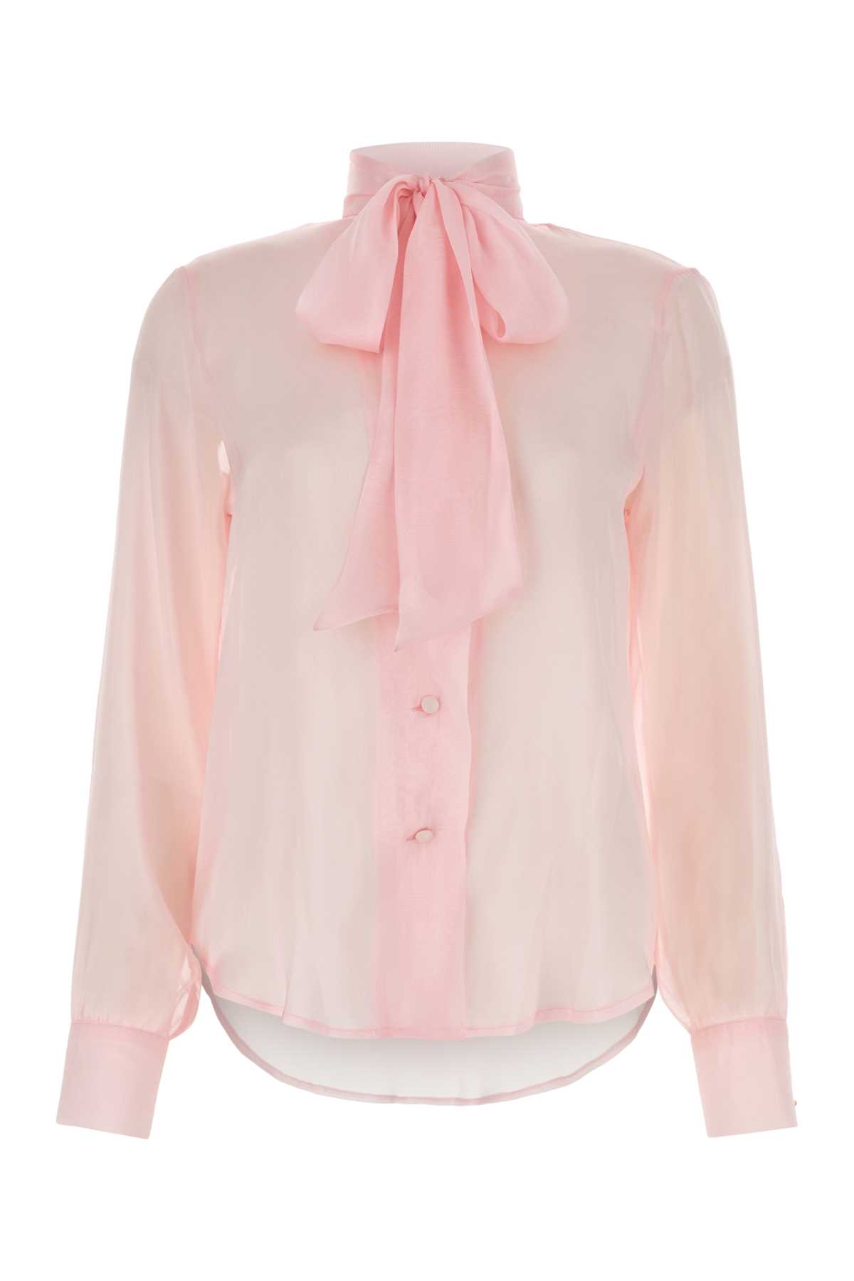 Pink Chiffon Ava Shirt