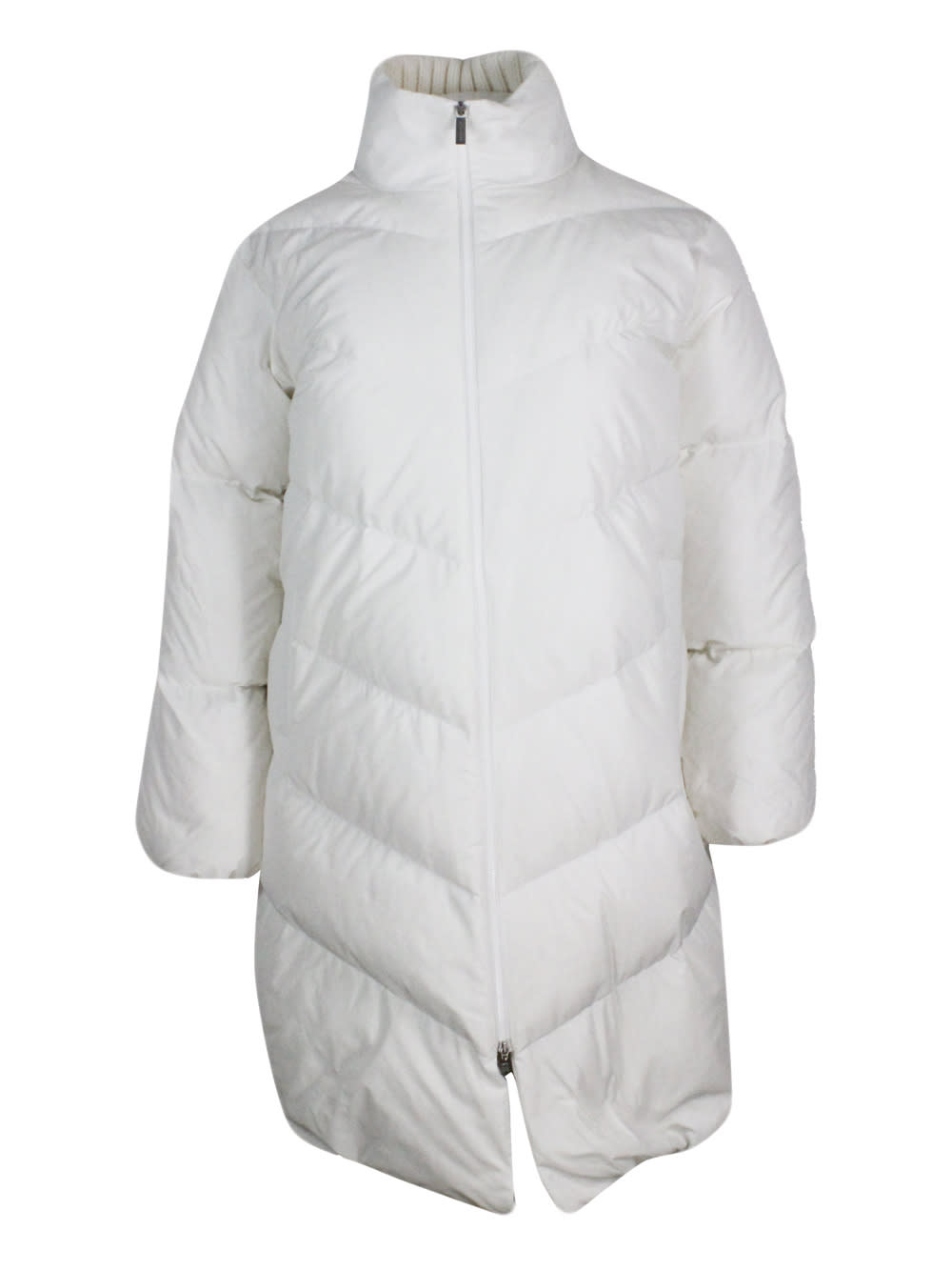 Shop Fabiana Filippi Jacket In White