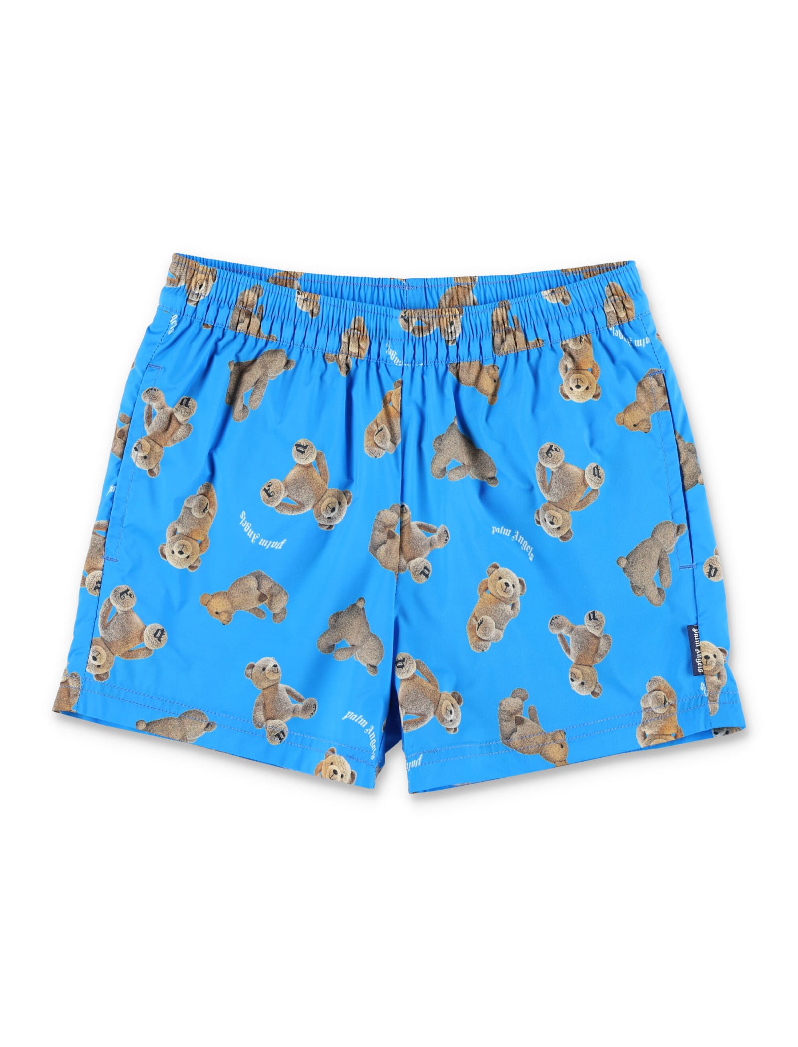 Palm Angels Aop Pa Bears Beachwear Shorts