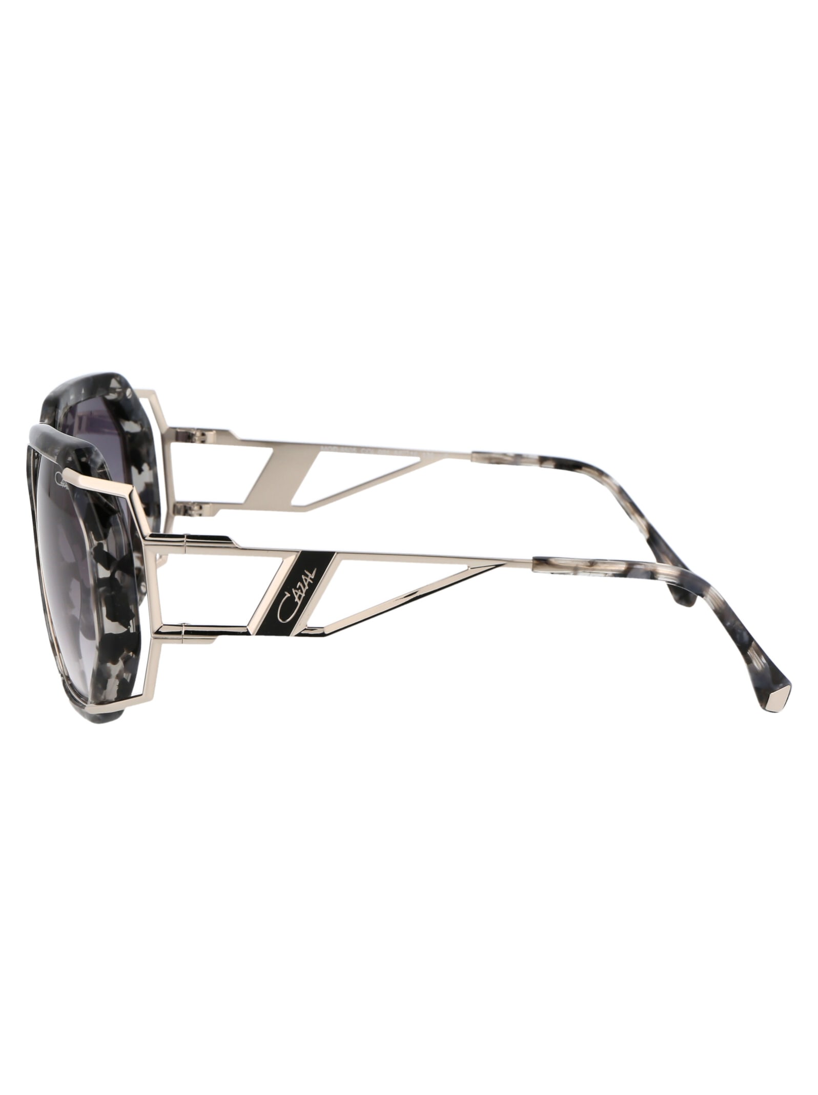 Shop Cazal Mod. 8505 Sunglasses In 001 Grey Silver