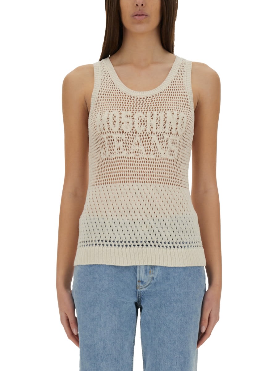 Mesh Top With Logo