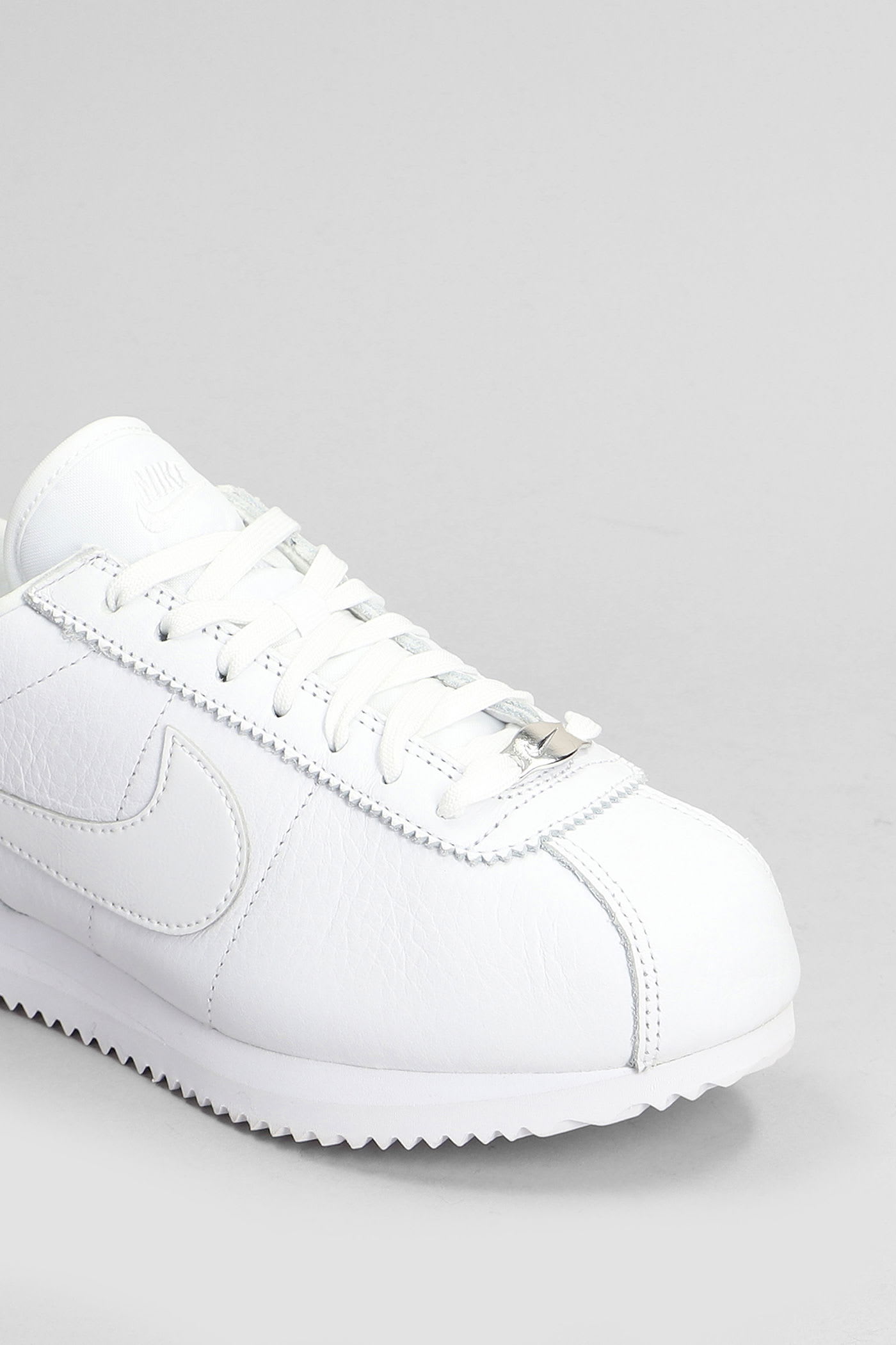 Nike Cortez 23 Premium Sneakers In White Leather In White
