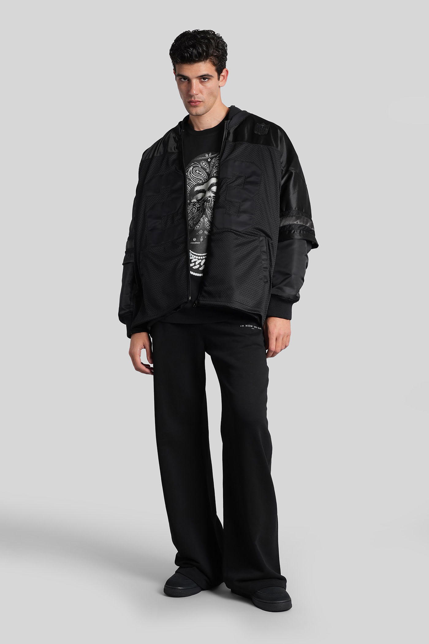 Ih Nom Uh Nit Pants In Black Cotton In Black