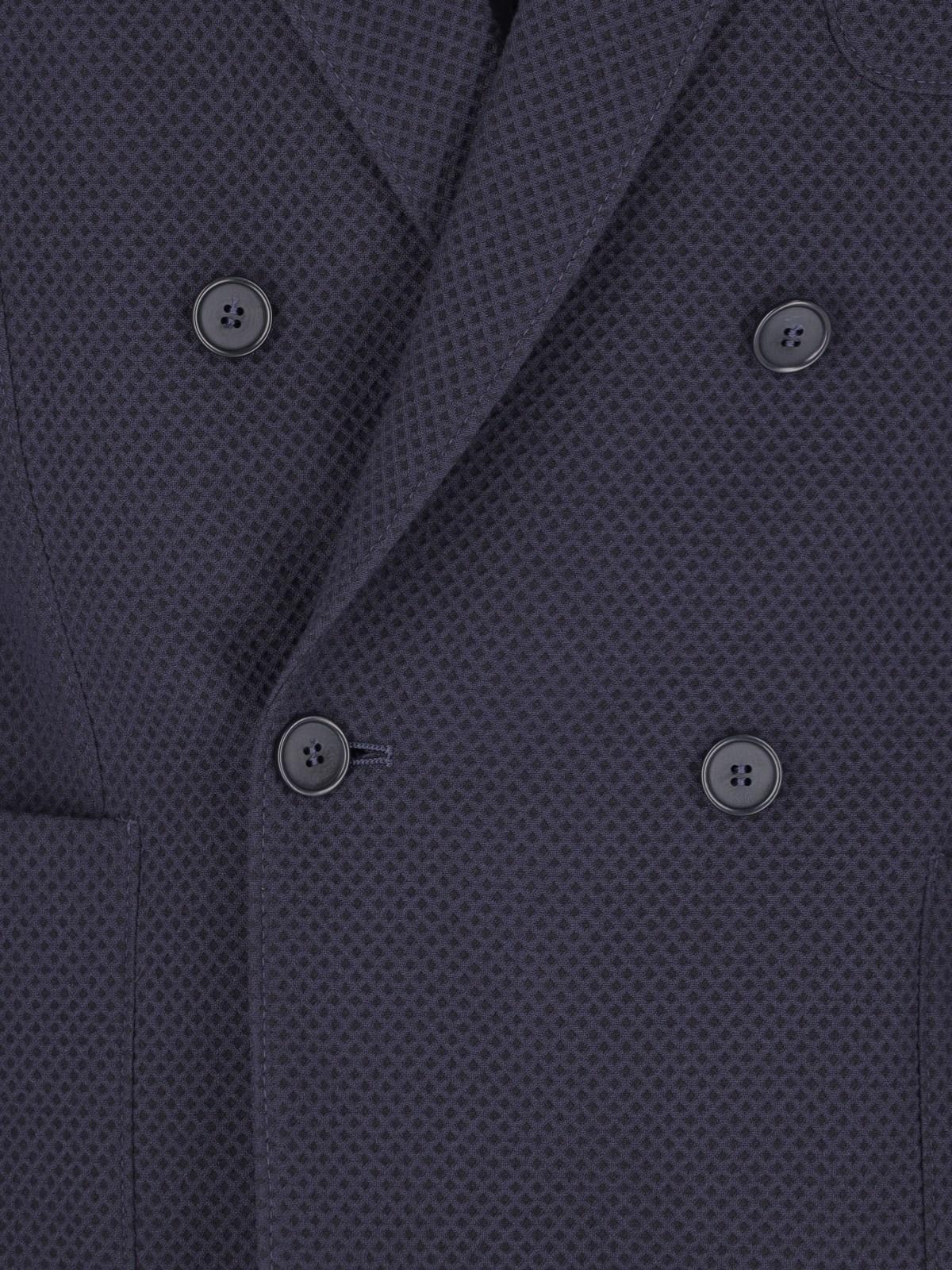 Shop Giorgio Armani Double-breasted Blazer