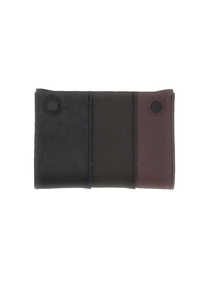 Shop Sunnei Parallelepiped Pudding Wallet In Black