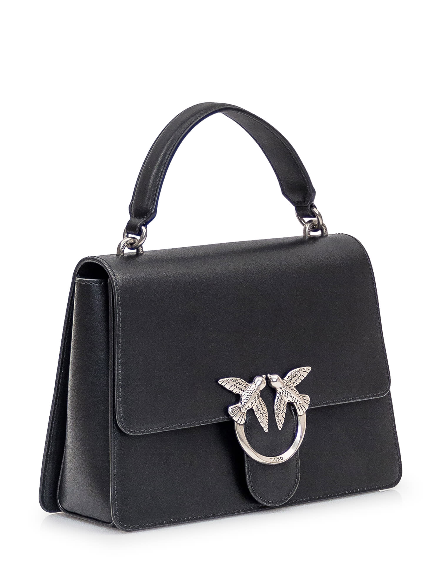 Shop Pinko Love One Bag In Black