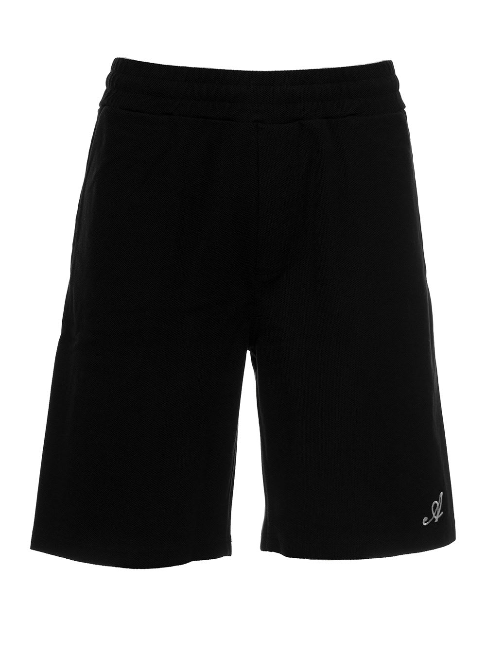 Axel Arigato Mens Black Organic Cotton Bermuda Shorts