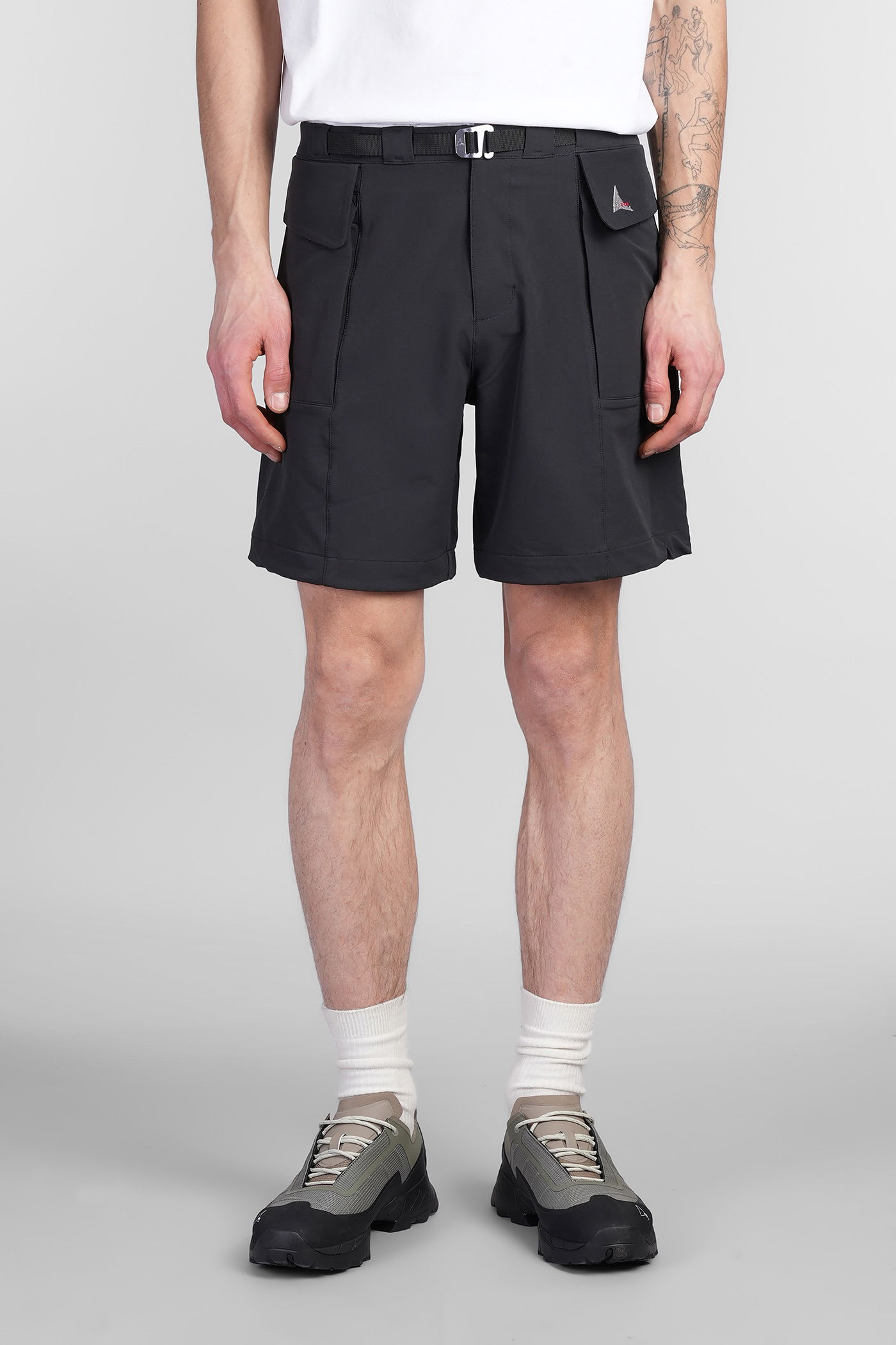 Duty Shorts Shorts In Black Polyamide