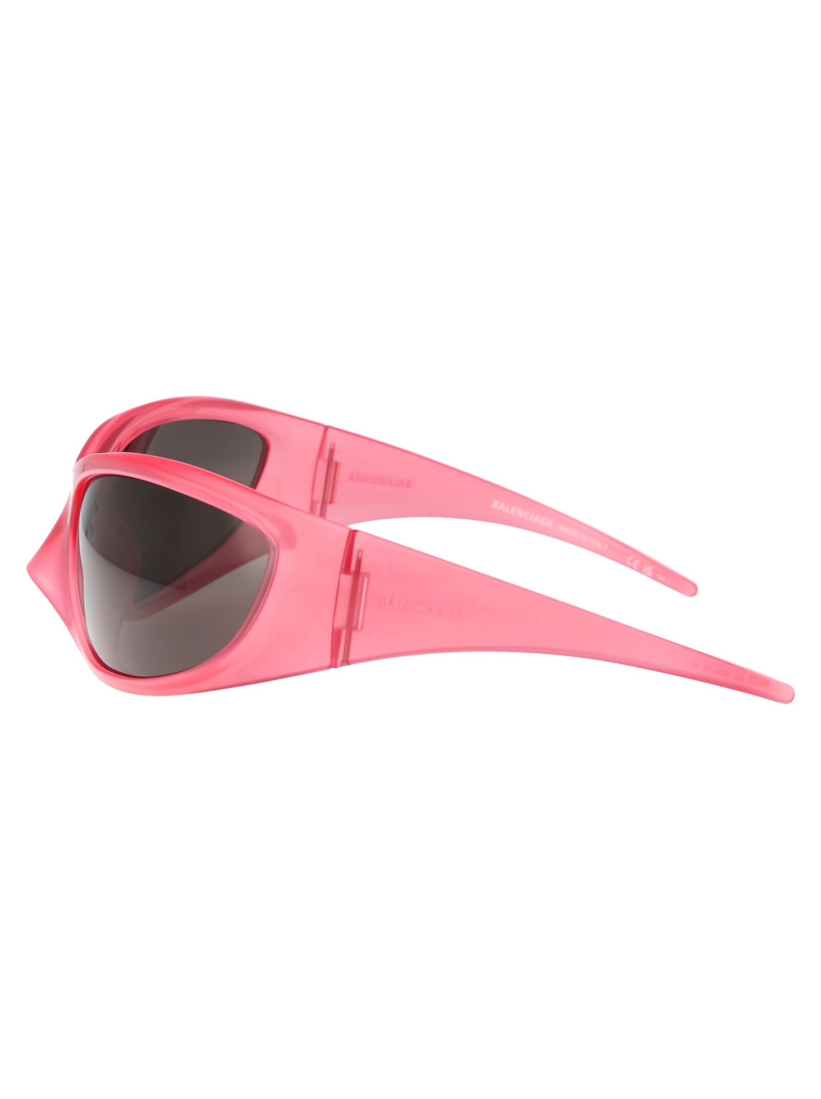 Shop Balenciaga Bb0252s Sunglasses In 002 Pink Pink Grey