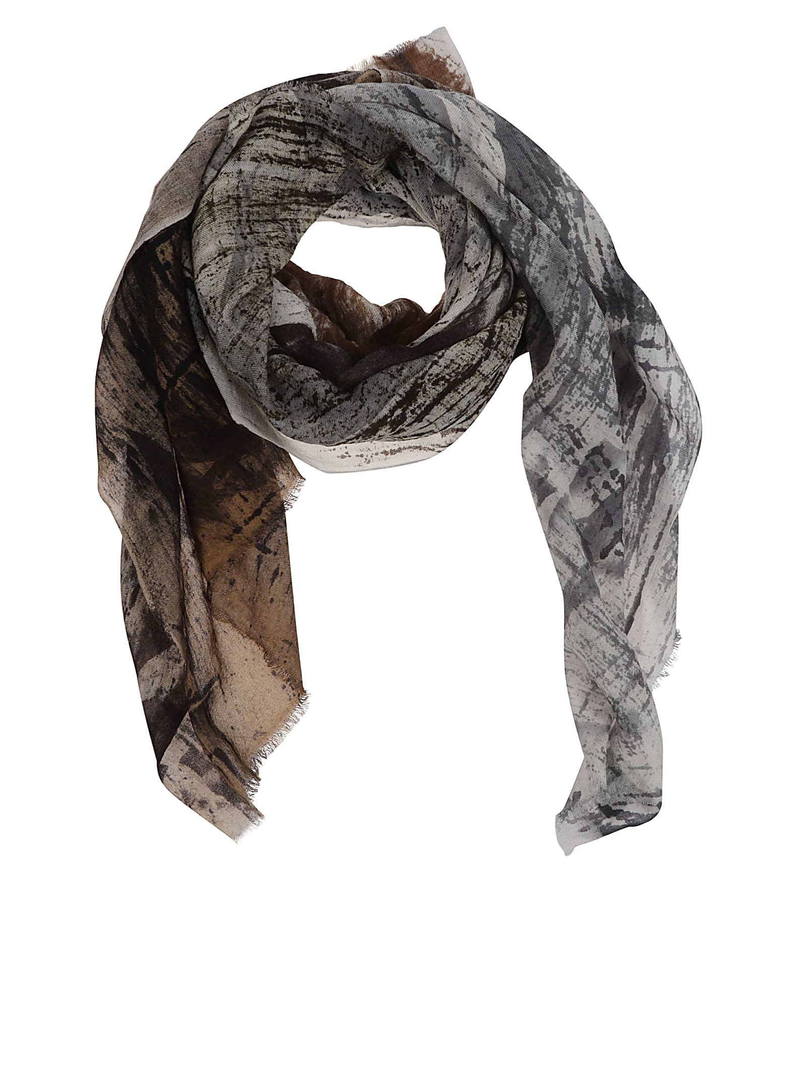 Shop Avant Toi Scarfs Brown