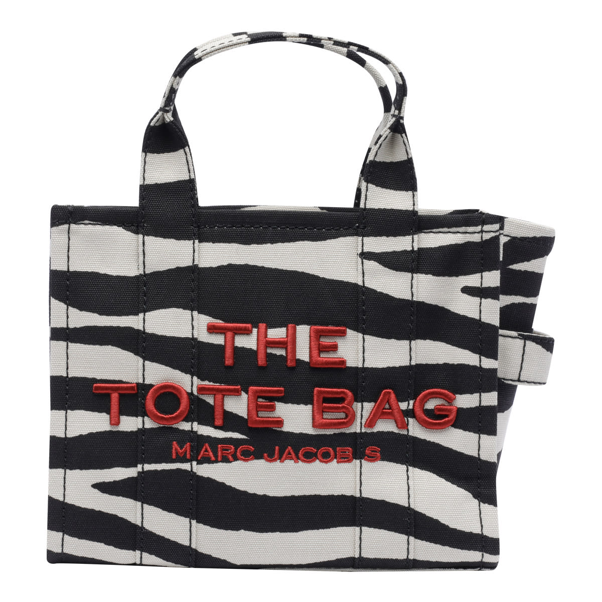 Shop Marc Jacobs The Zebra Small Tote Bag In Multicolour