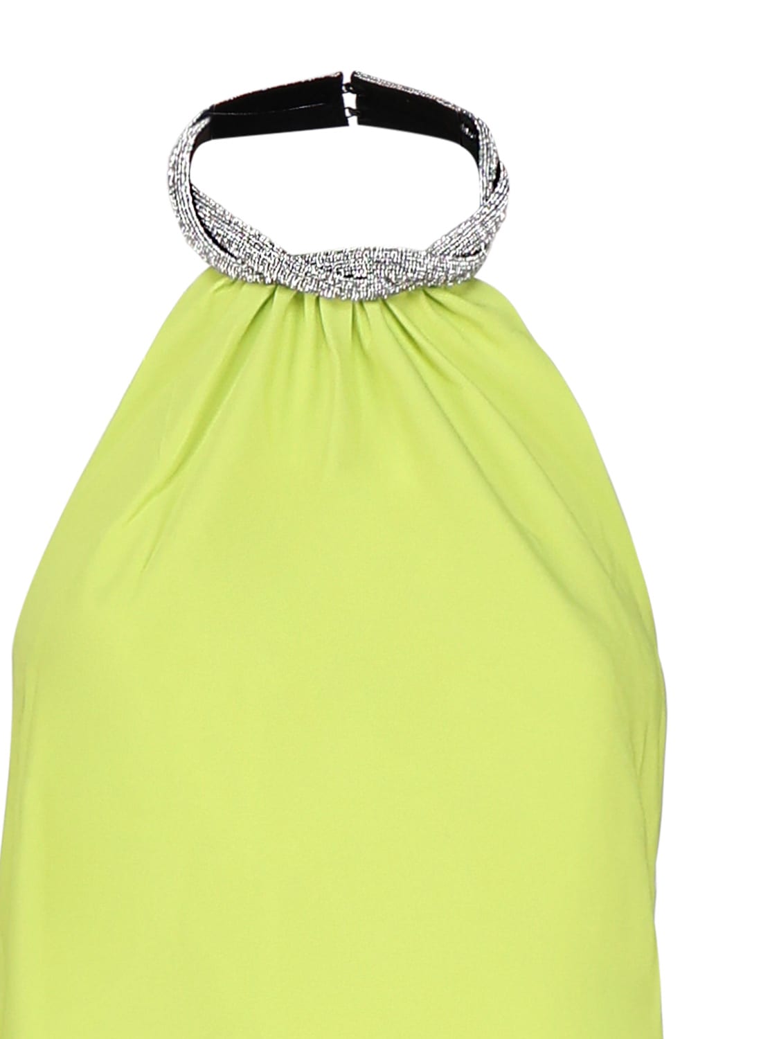 Shop Nué Iris Dress In Lime Green