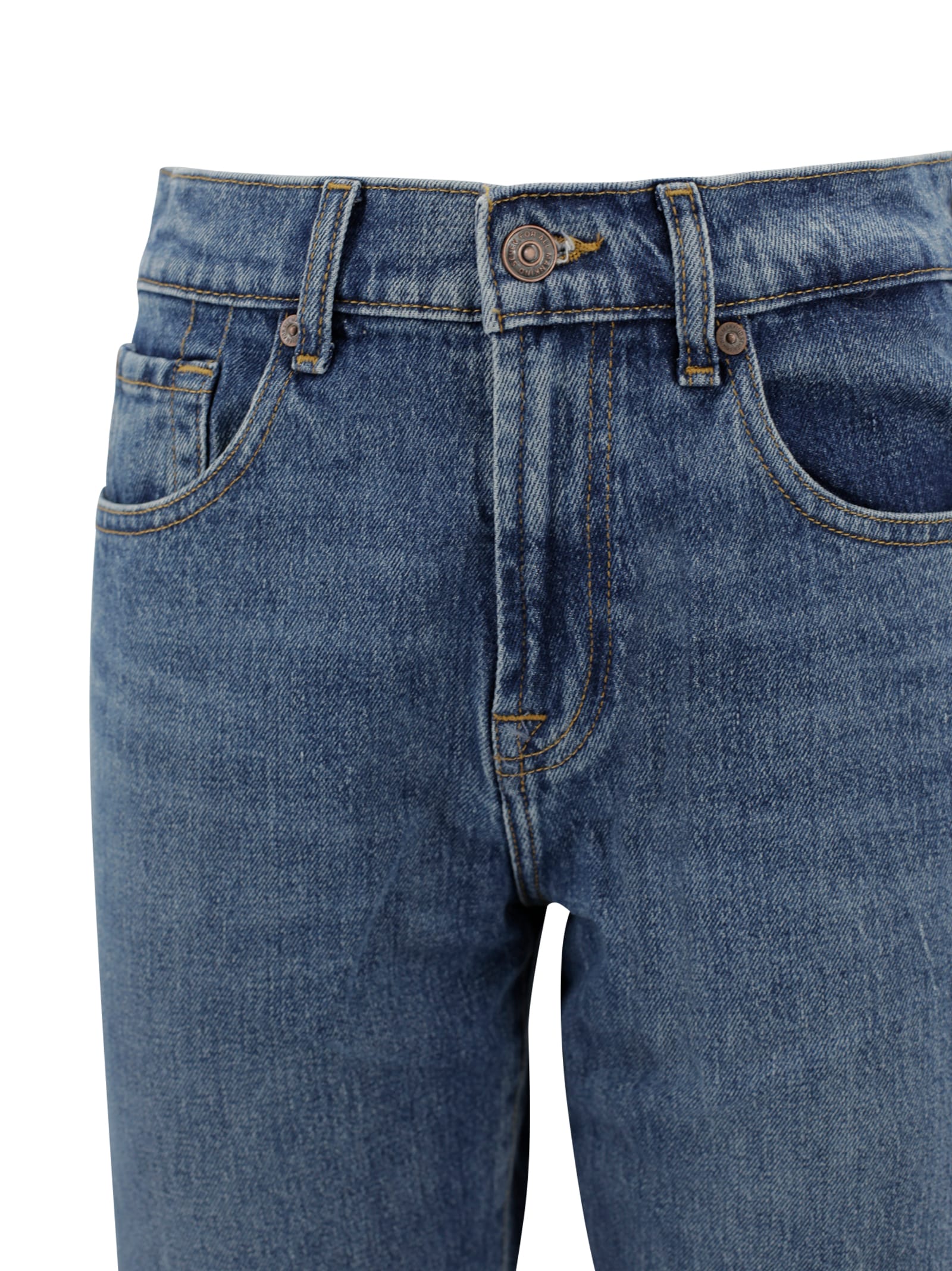 7 For All Mankind Tess High-rise Straight-leg Jeans In Denim