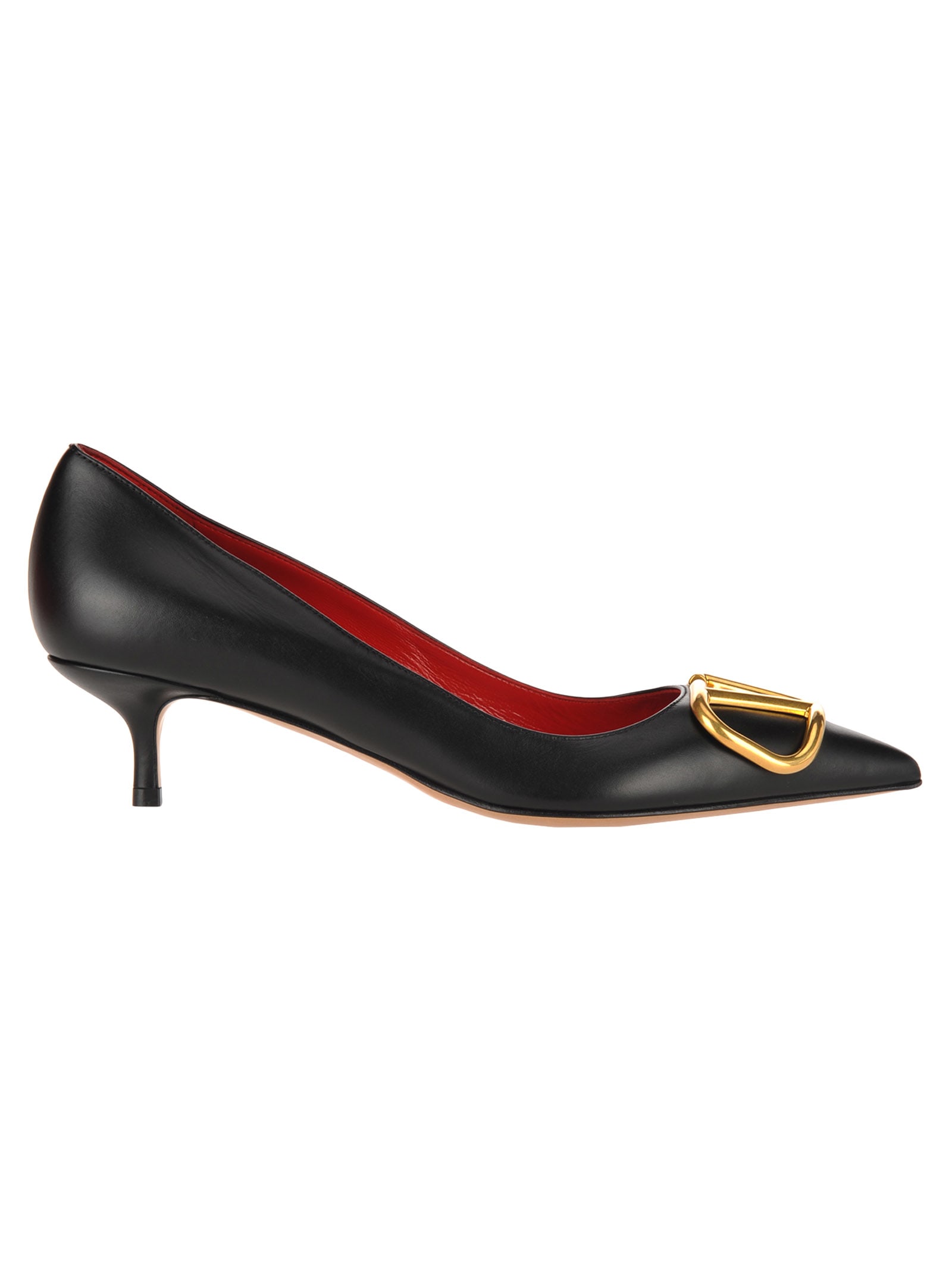 Valentino Valentino V Logo Pumps - BLACK - 10998444 | italist