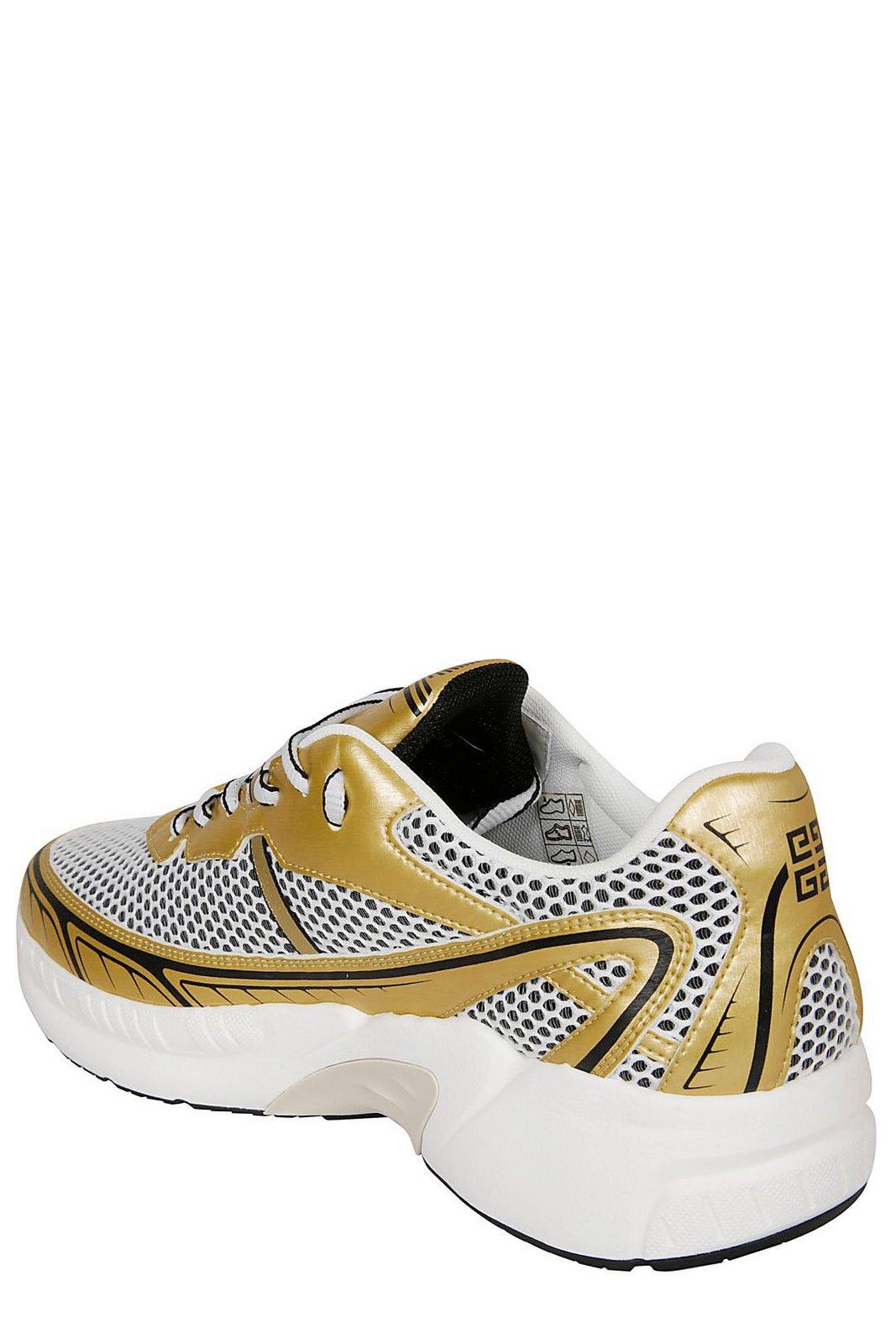 Shop Givenchy Nfnty-52 Runners In Oro