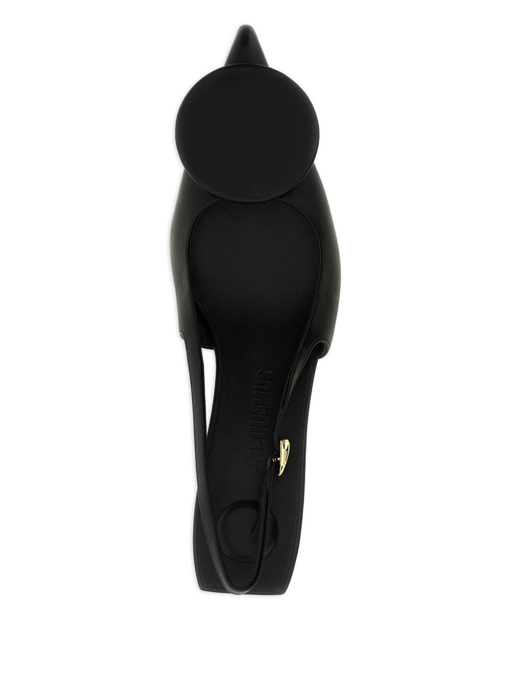 Jacquemus 45mm Les Chaussures Duelo Leather Mules In Burgundy