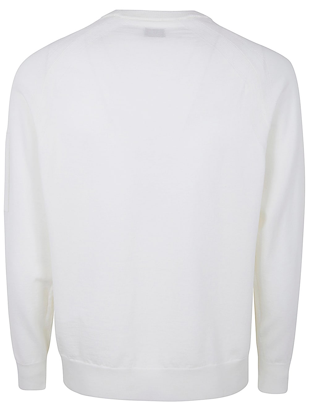 Shop C.p. Company Crewneck In Gauze White