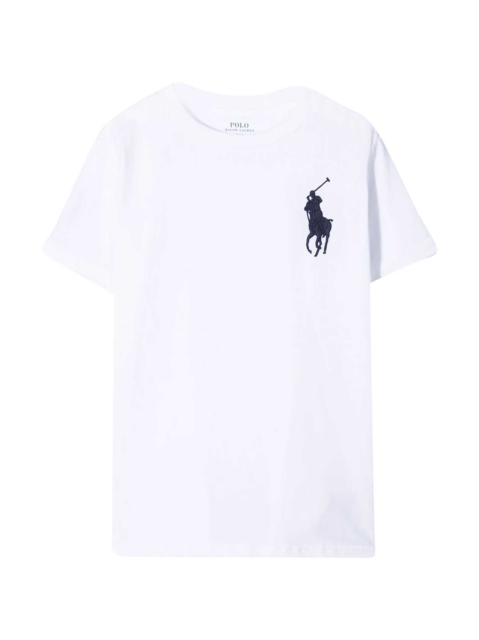 RALPH LAUREN WHITE T-SHIRT,322832907 017