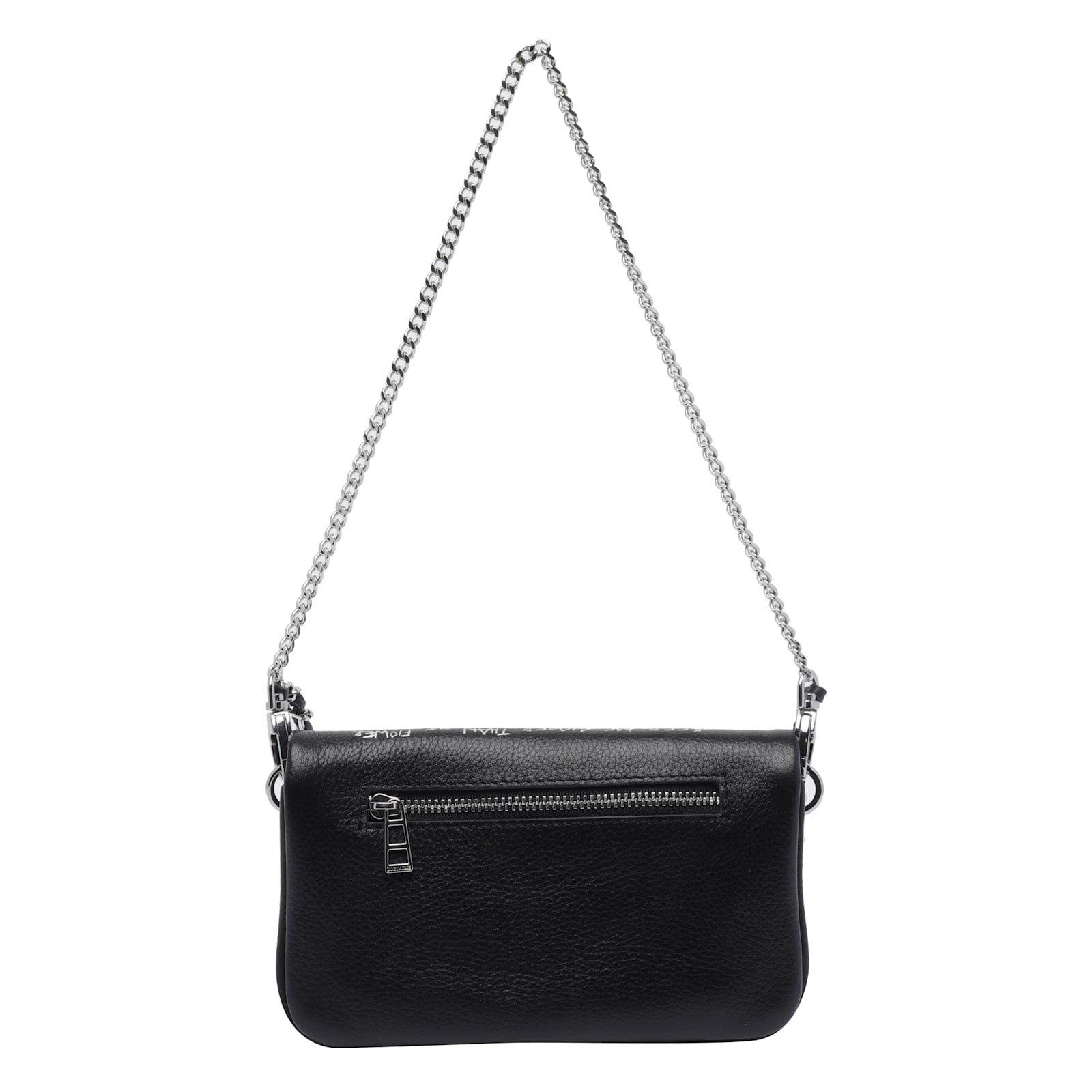 Zadig & Voltaire Nano Rock Graffiti Crossbody Bag In Black