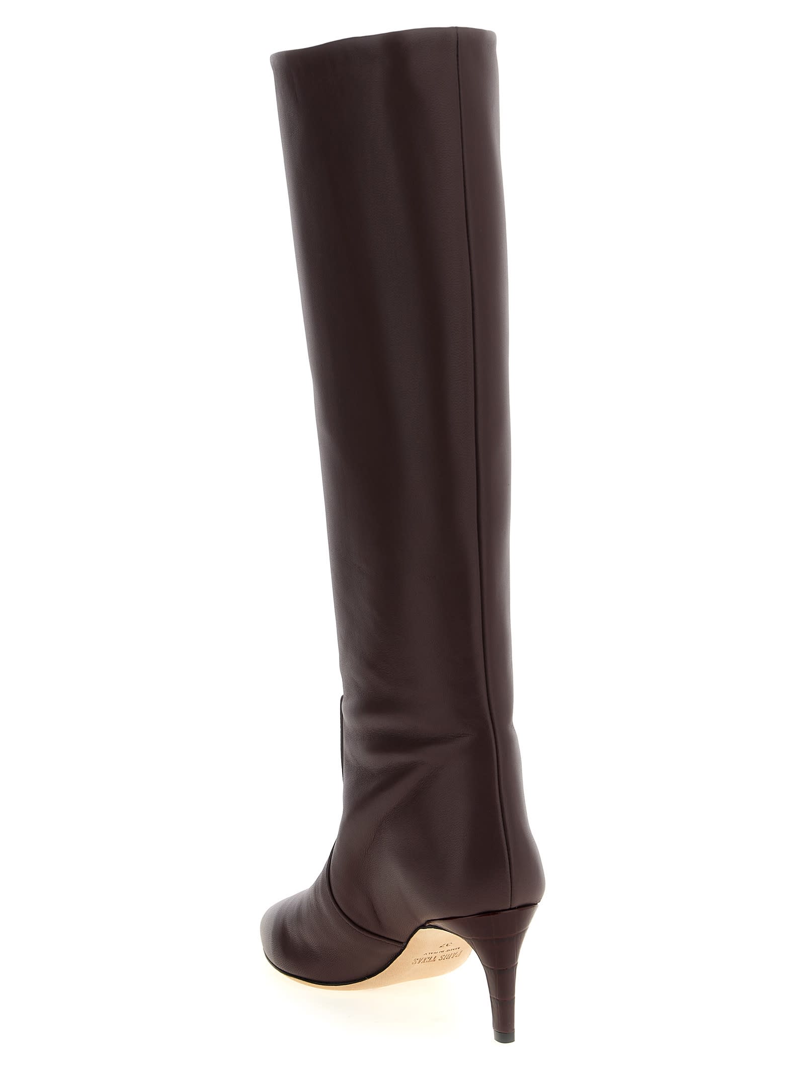 Paris Texas Stiletto Boot Boots And Ankle Boots Bordeaux In Burgundy