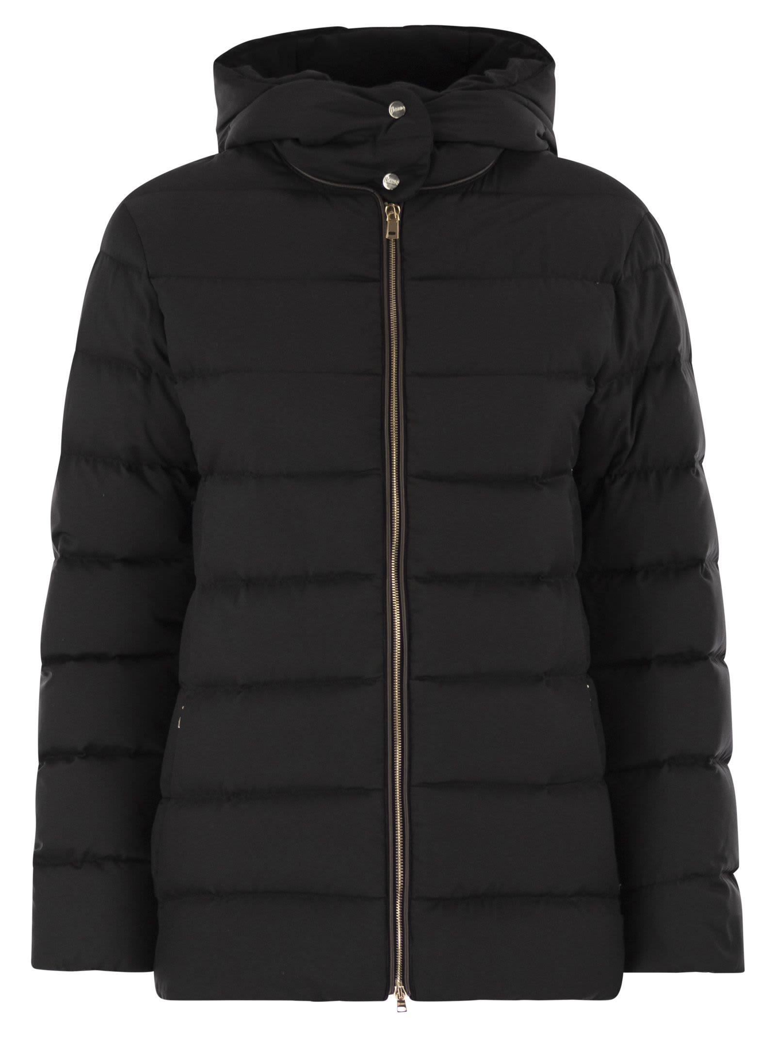 Medium Down Jacket With Hood