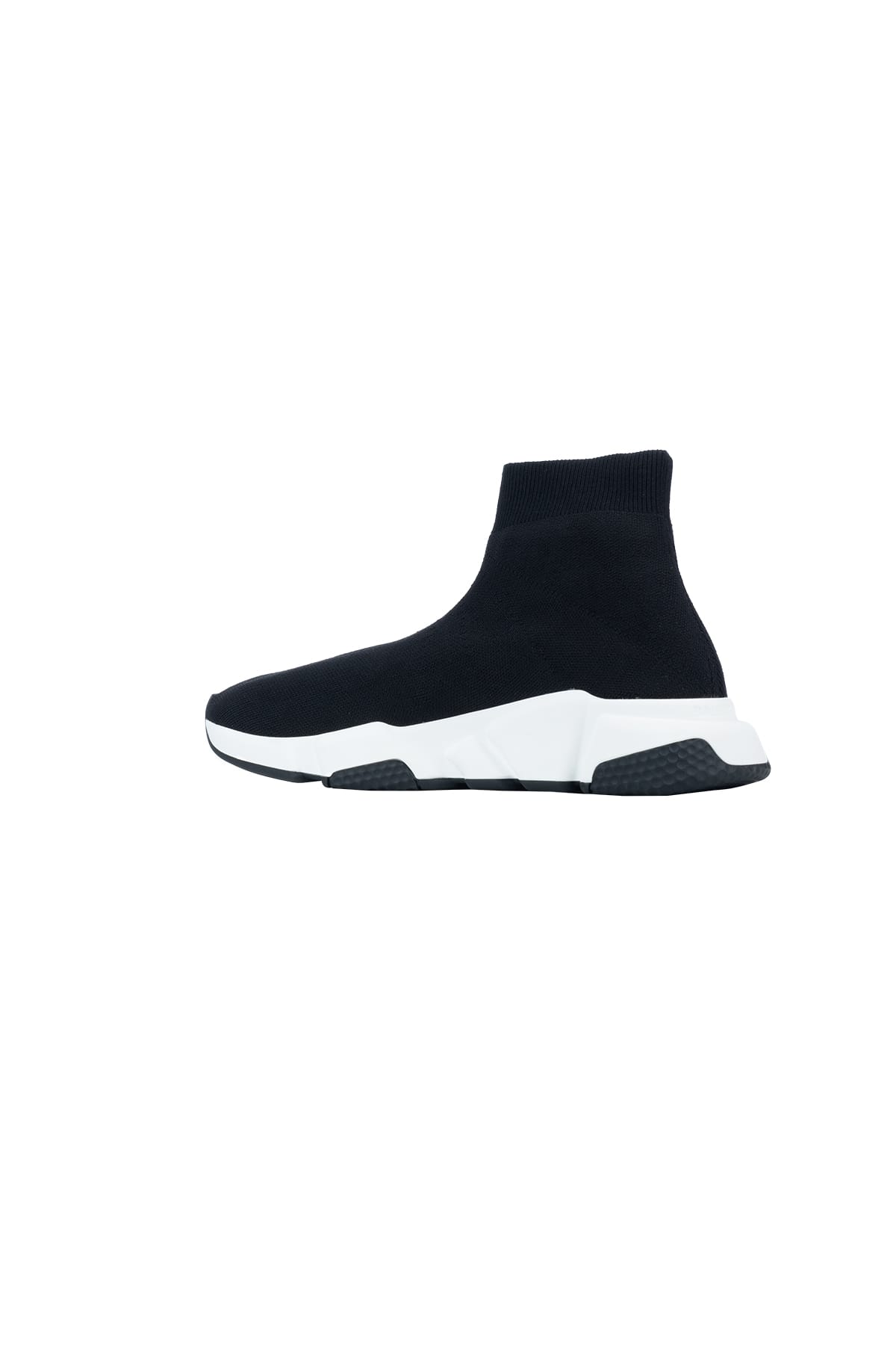 Shop Balenciaga Sneakers In Black White Black