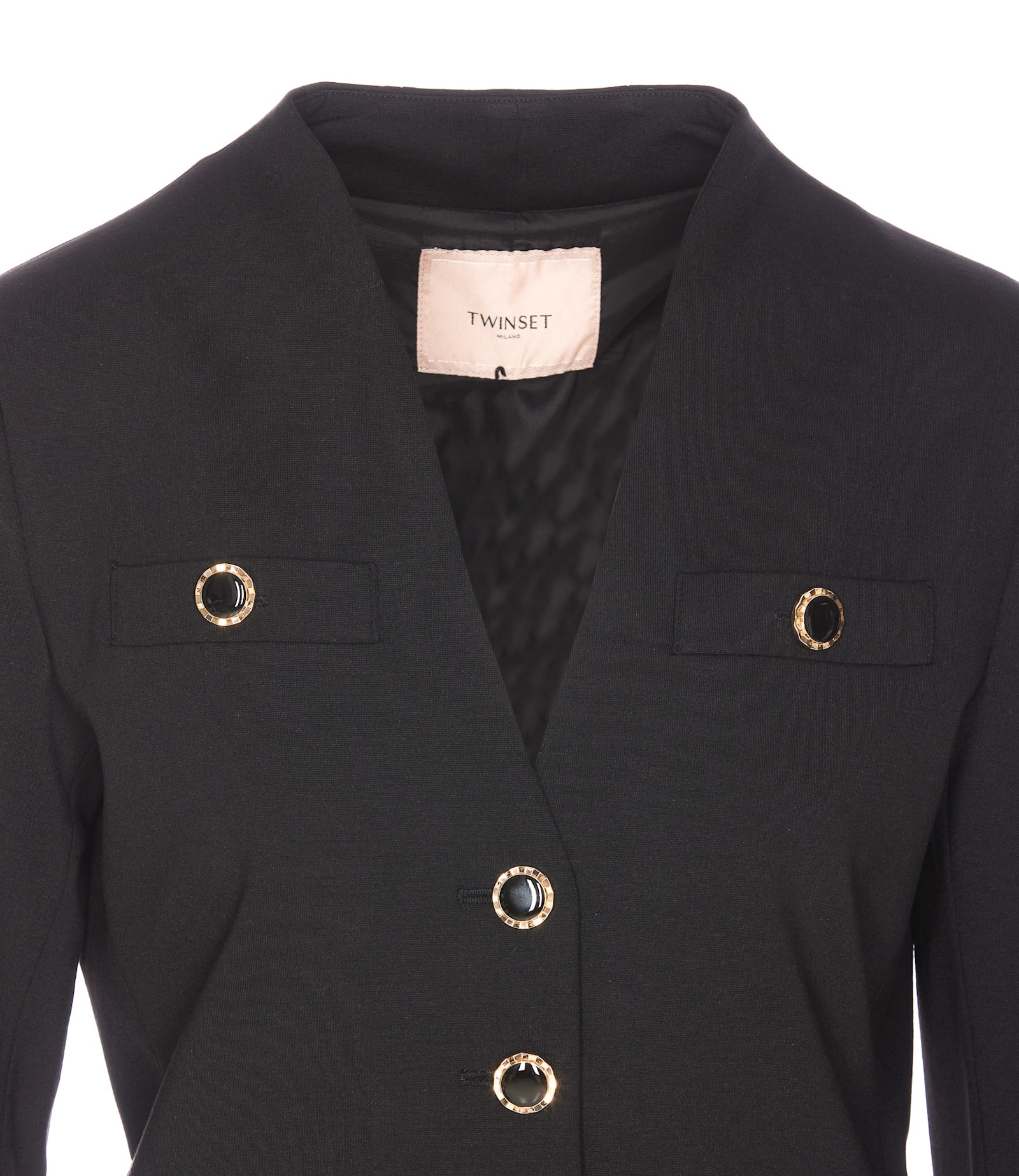 Twinset Jacket In Black