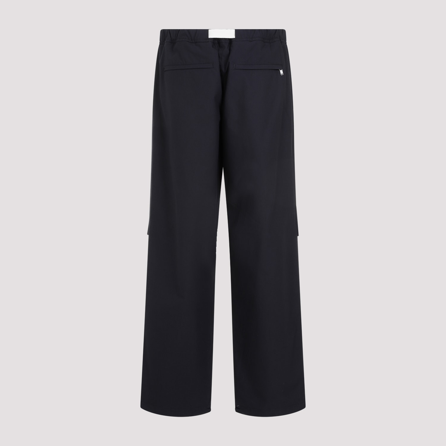 Shop Jil Sander Trousers In Navy