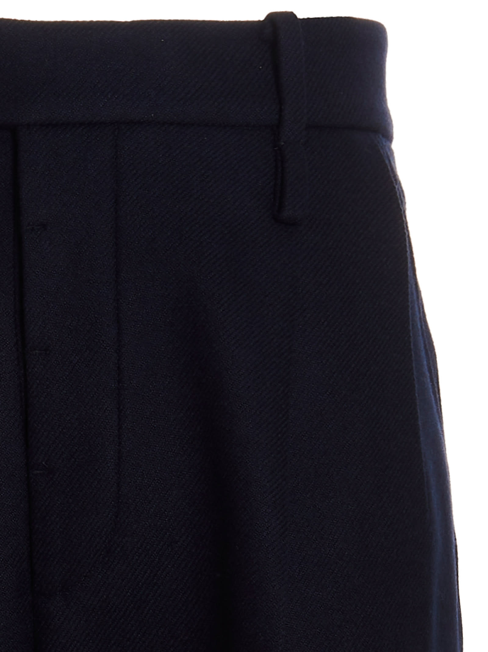Gucci Tailored Wool Pants In Blue