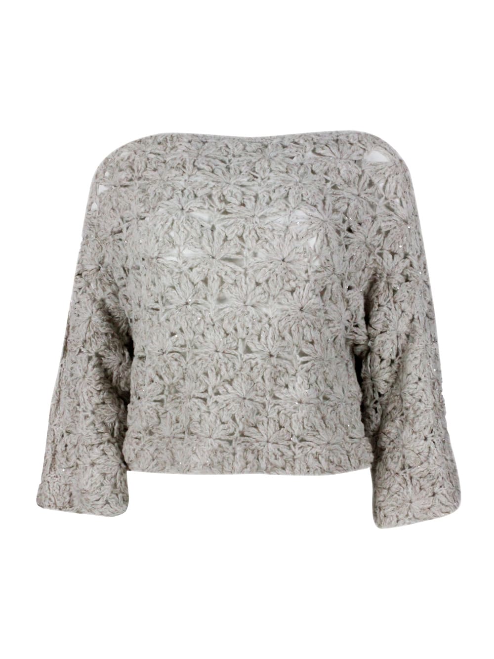 Shop Antonelli Sweater In Beige