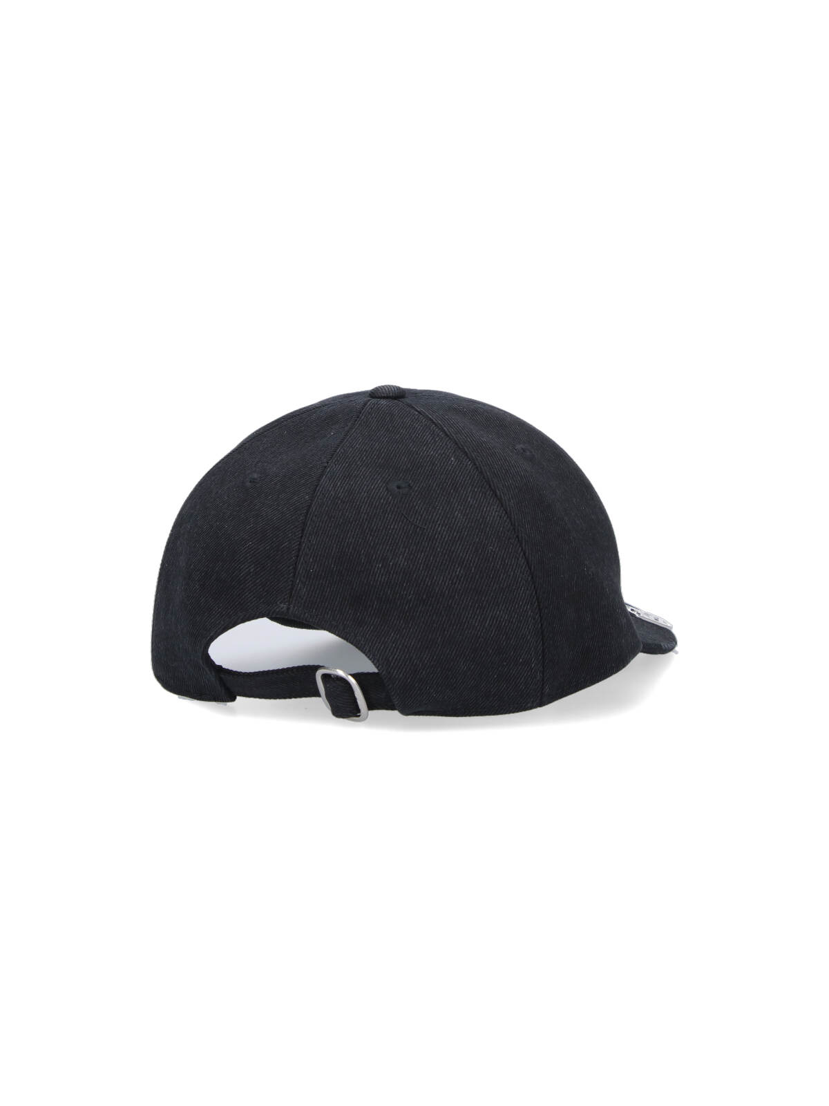 Off-white Curved Visor Baseball Cap In Black Cotton In Black