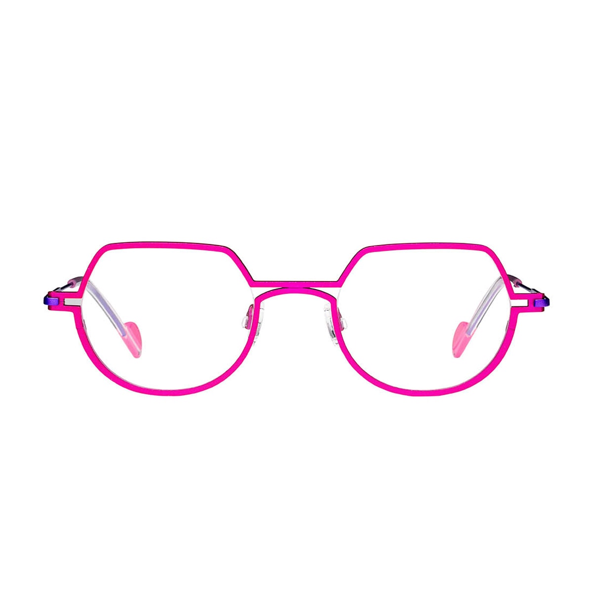 Iode 1571 Fucsia Viola Glasses