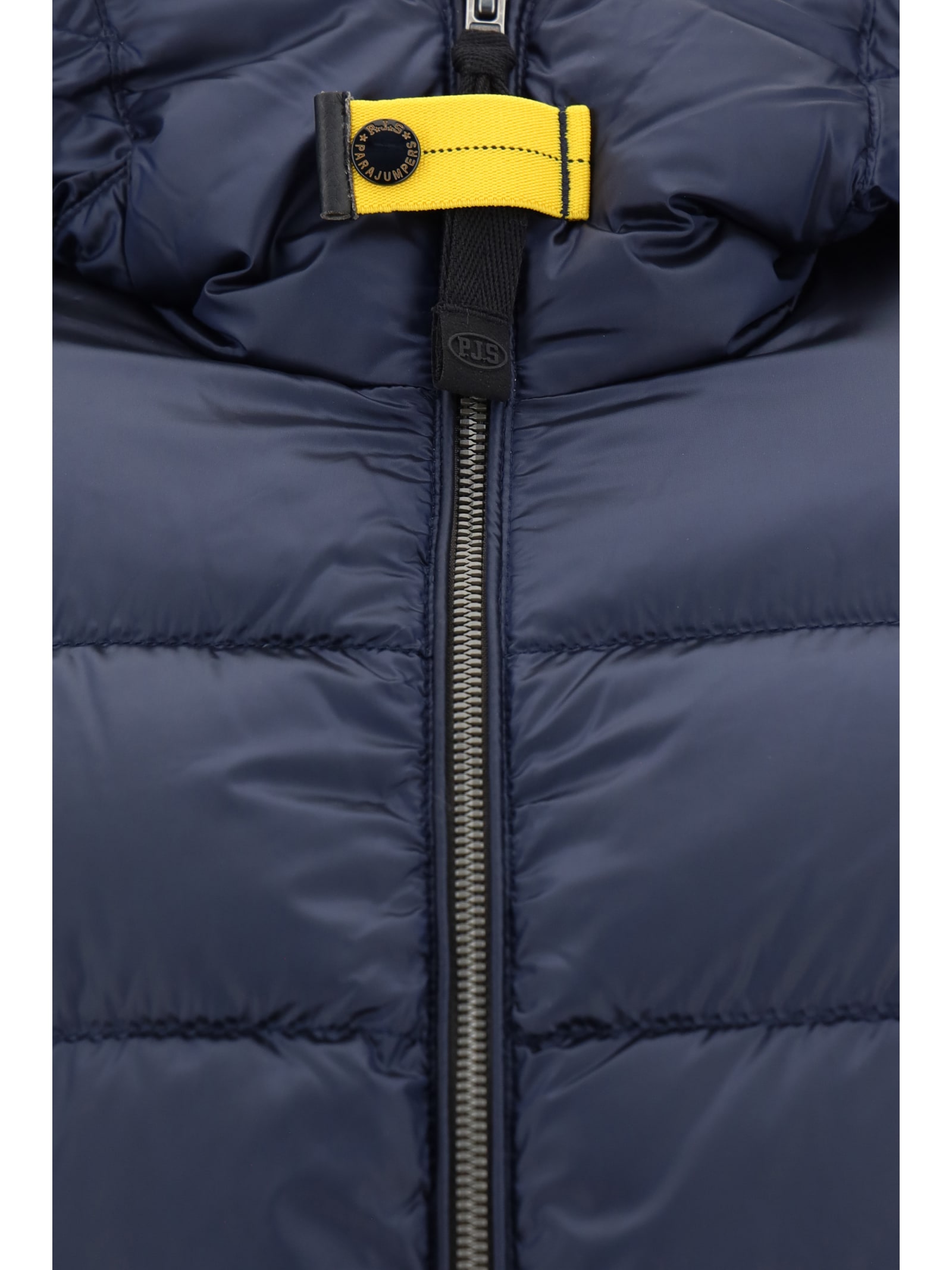 Shop Parajumpers Pharrell Down Jacket In Blue Navy