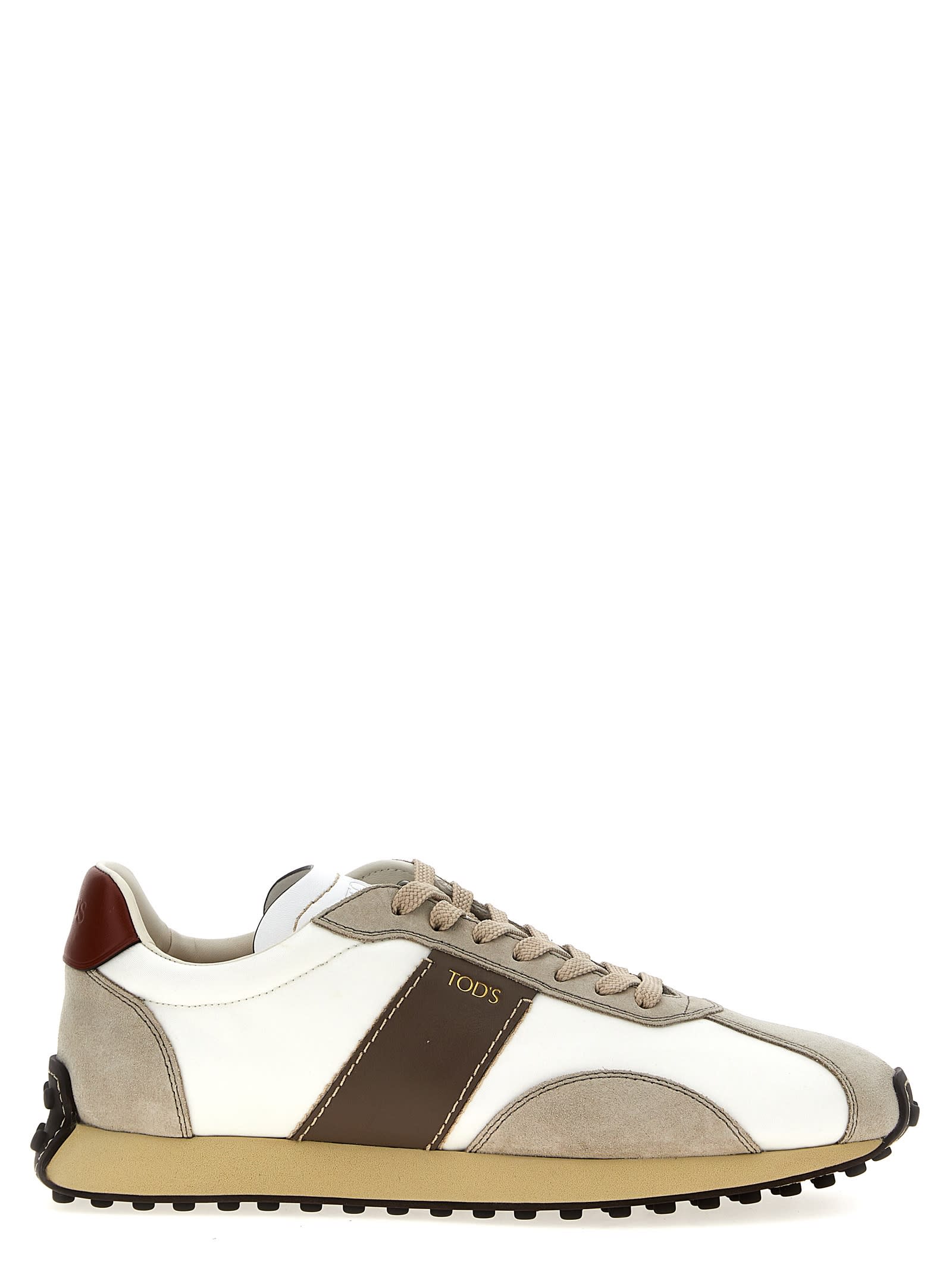 Shop Tod's T Vintage Sneakers In Multicolor