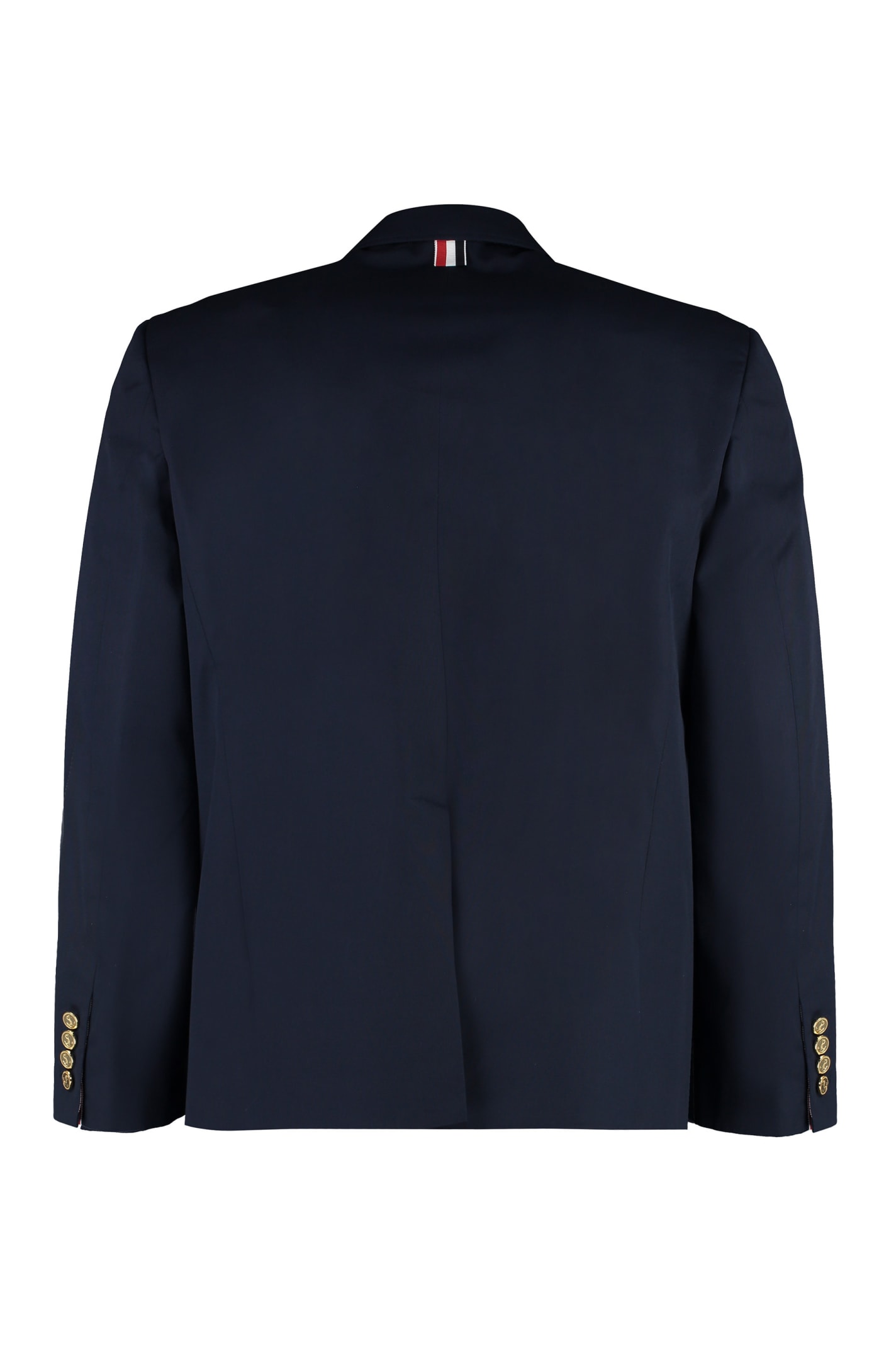 Shop Thom Browne Single-breasted Two-button Blazer In Navy