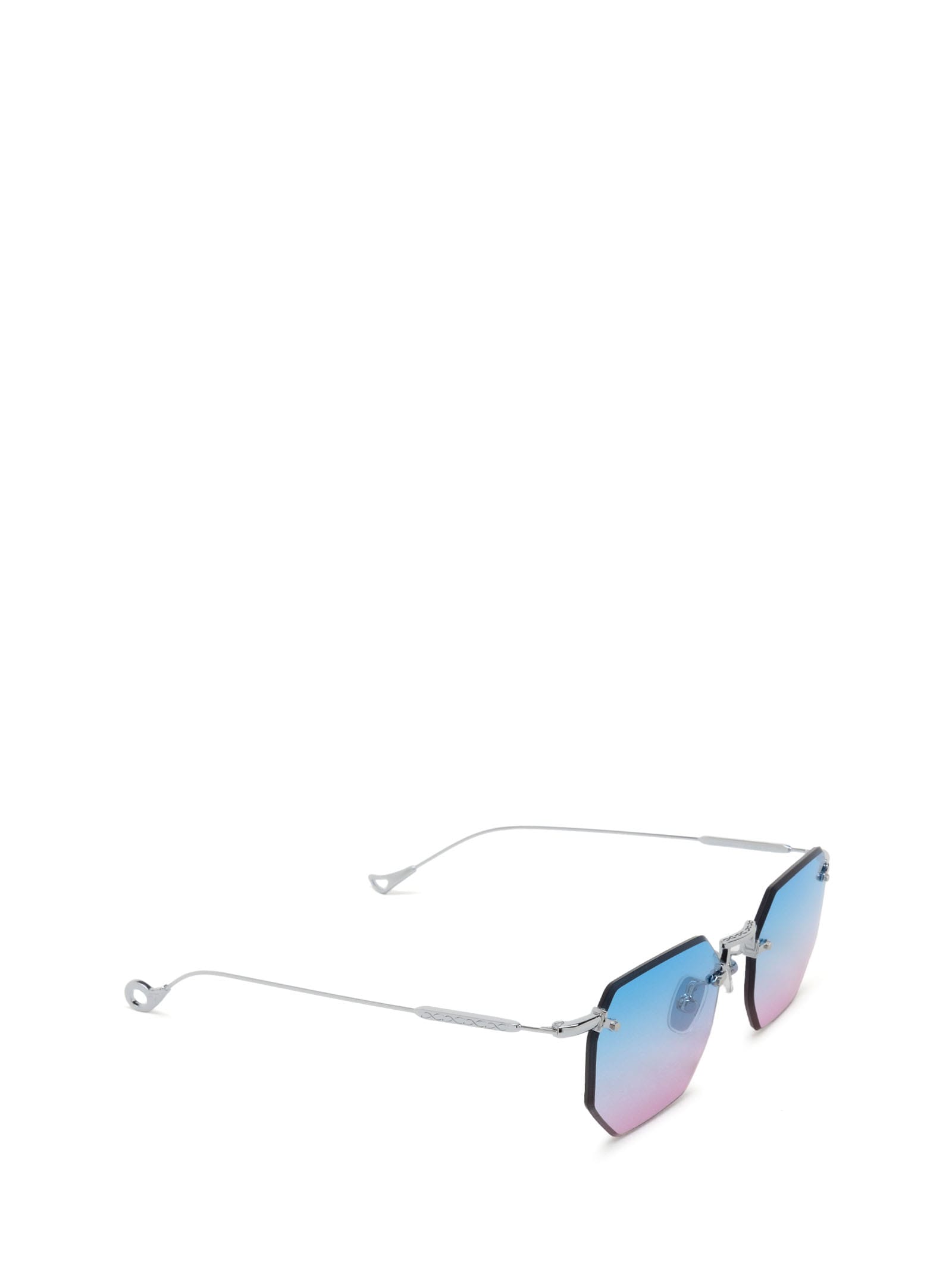Shop Eyepetizer Panthere Silver Sunglasses